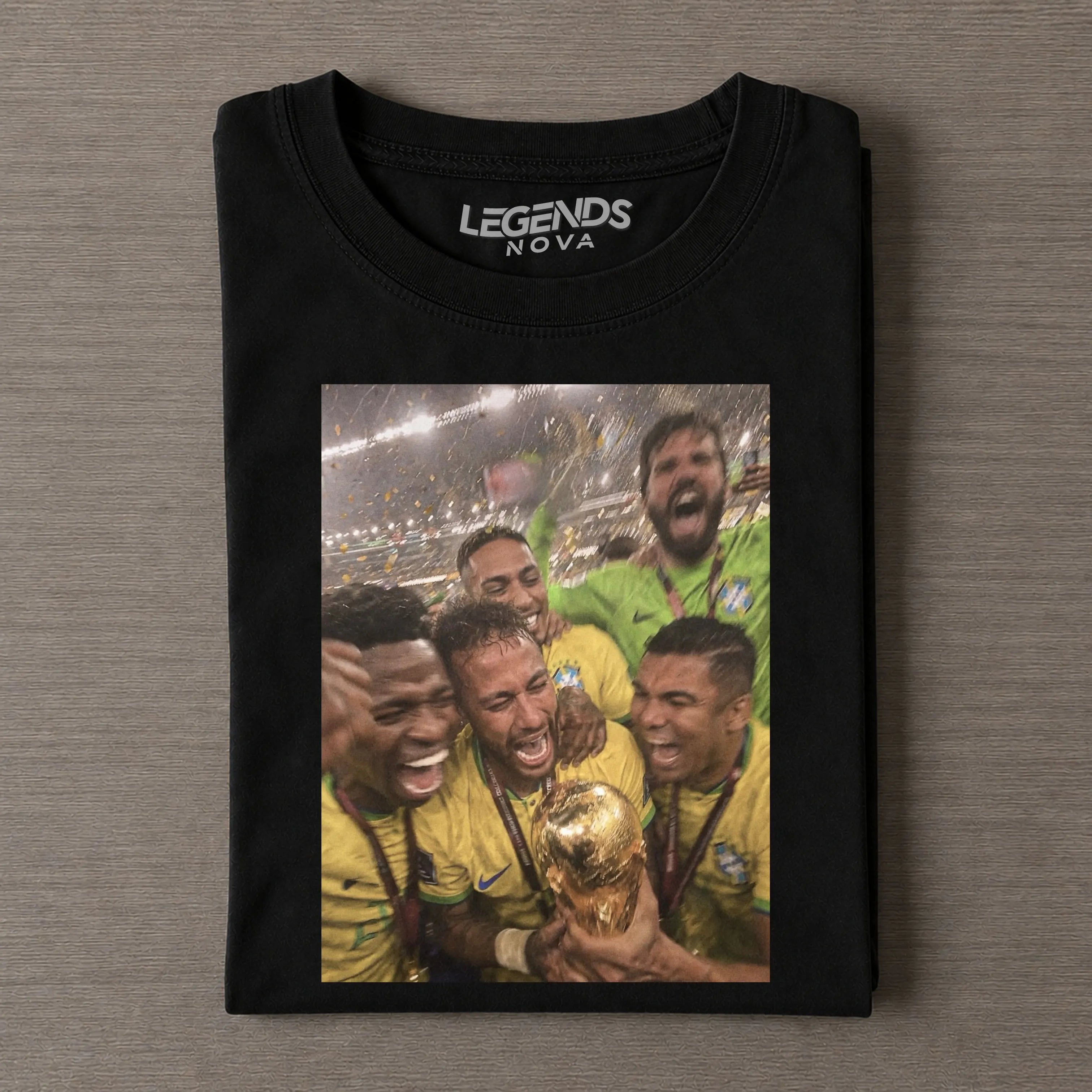 Samba Boys Lift The World Cup Trophy T-Shirt