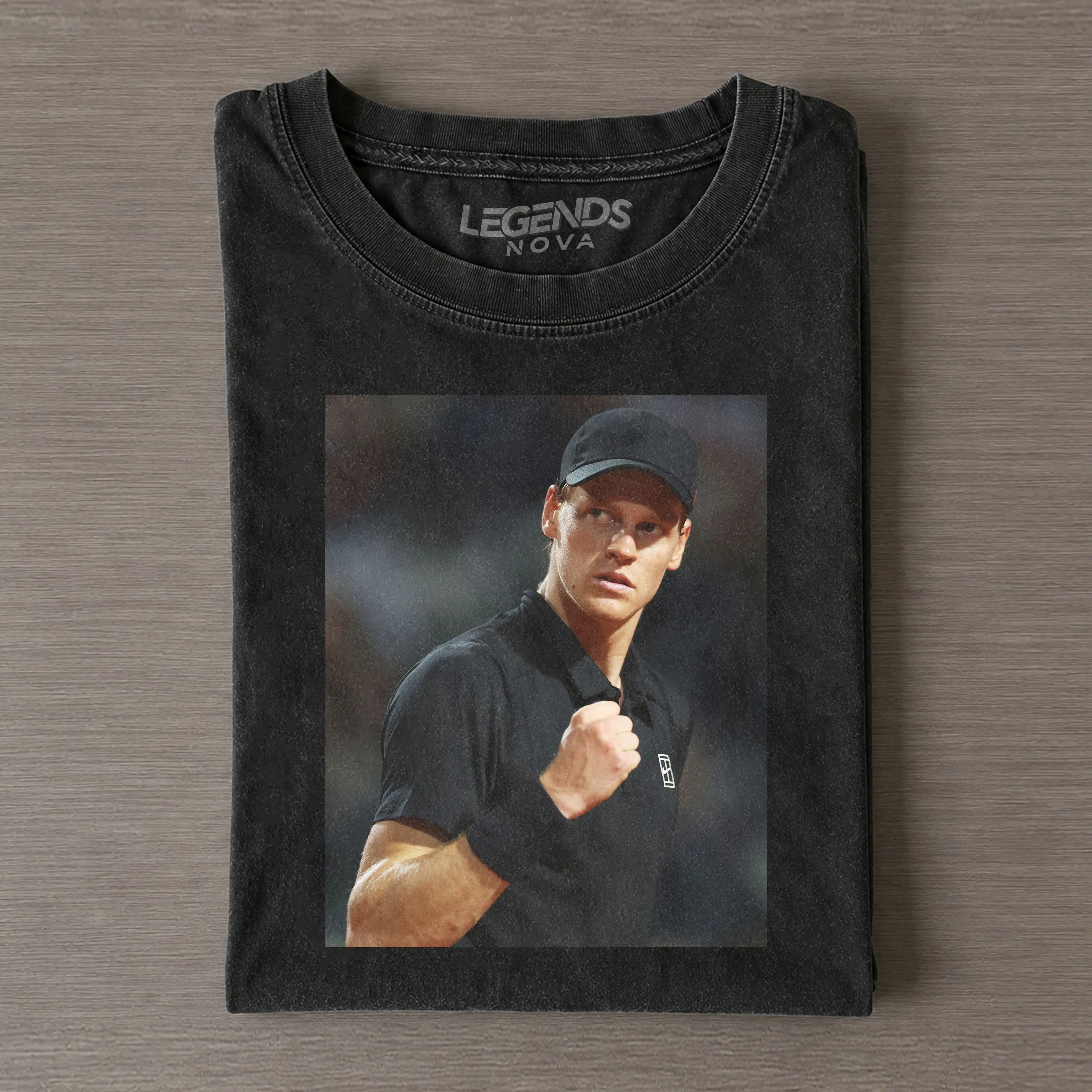 Wimbledon 2026 Men's Singles Italy Jannik Sinner Tennis T-shirt