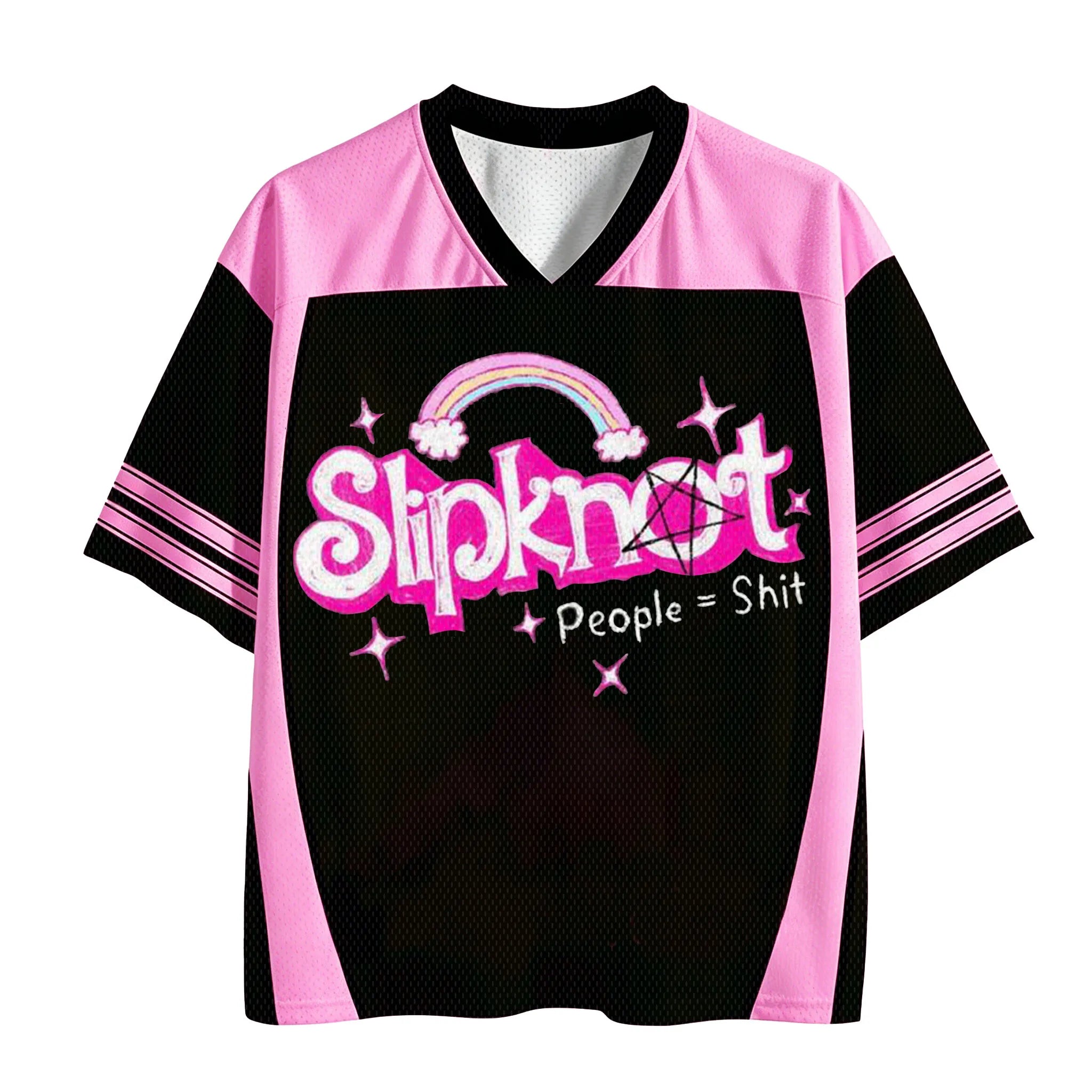 Funny Band Slipknot Mesh Jersey