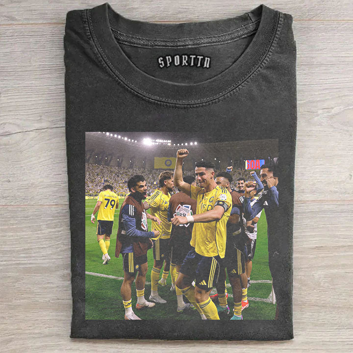 CR7 Saudi Al Nassr Victory Moment T-shirt