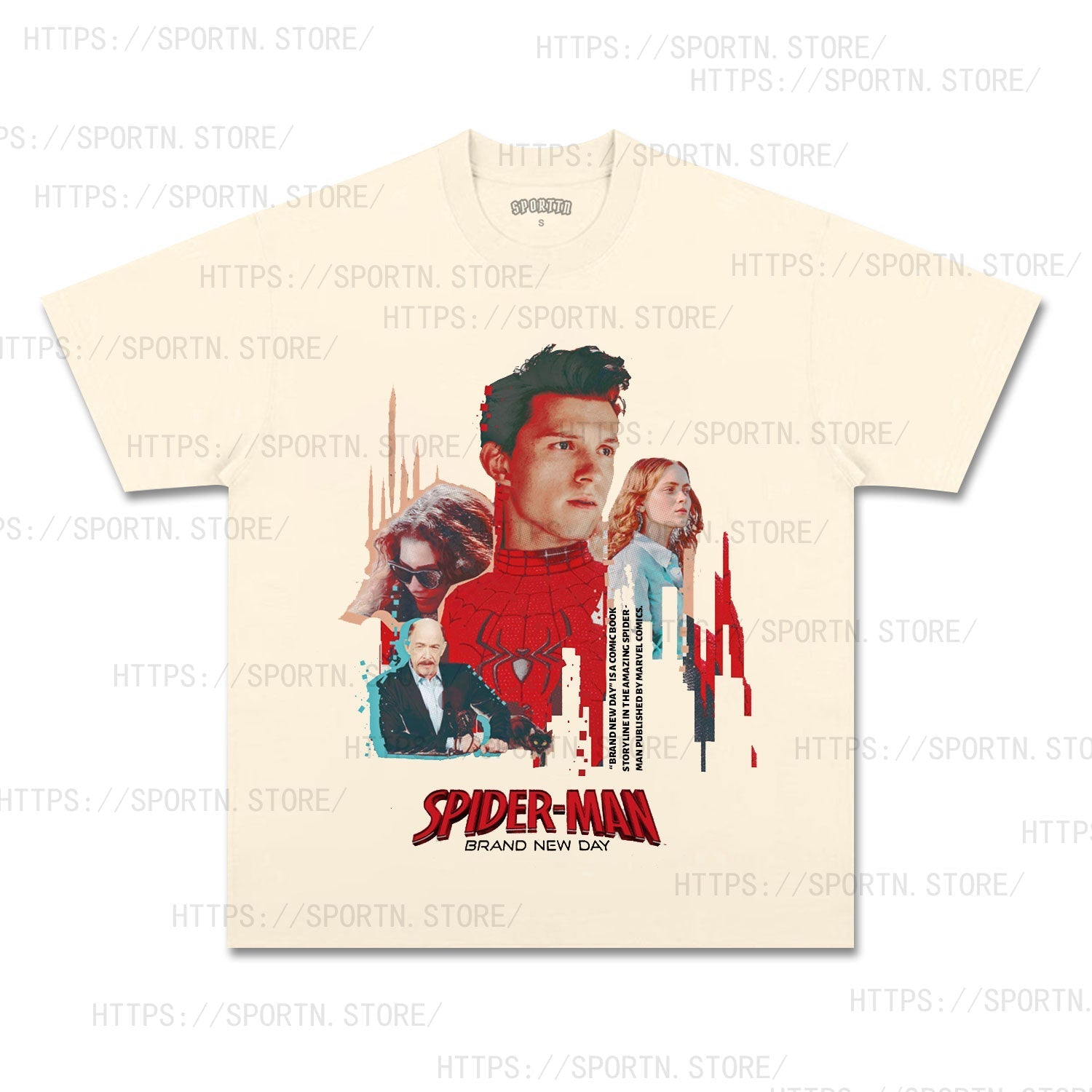 RETRO STREET STYLE & SPIDER V4 TEE