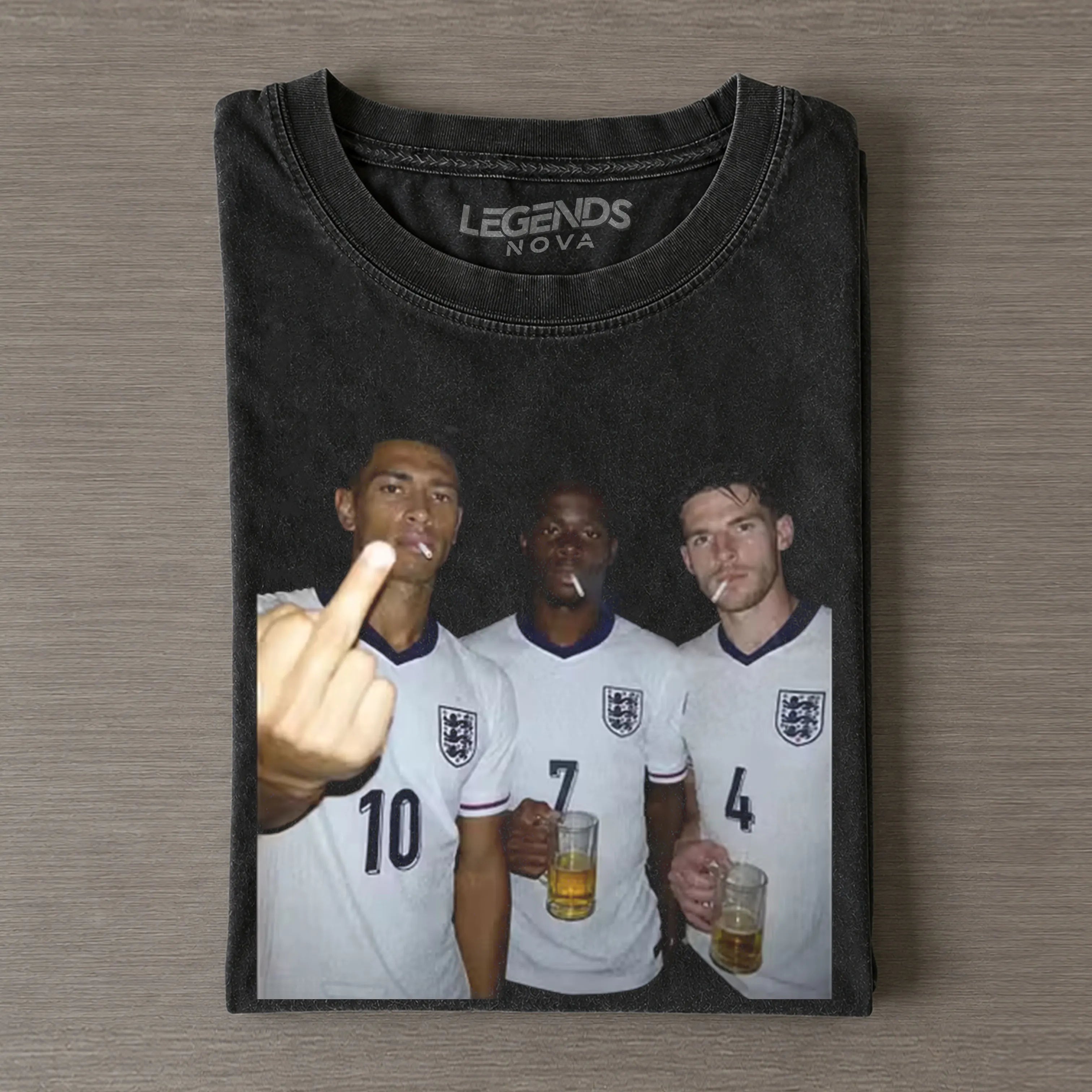 Jude Bellingham & Bukayo Saka & Declan Rice England Football Style Tee 1.5