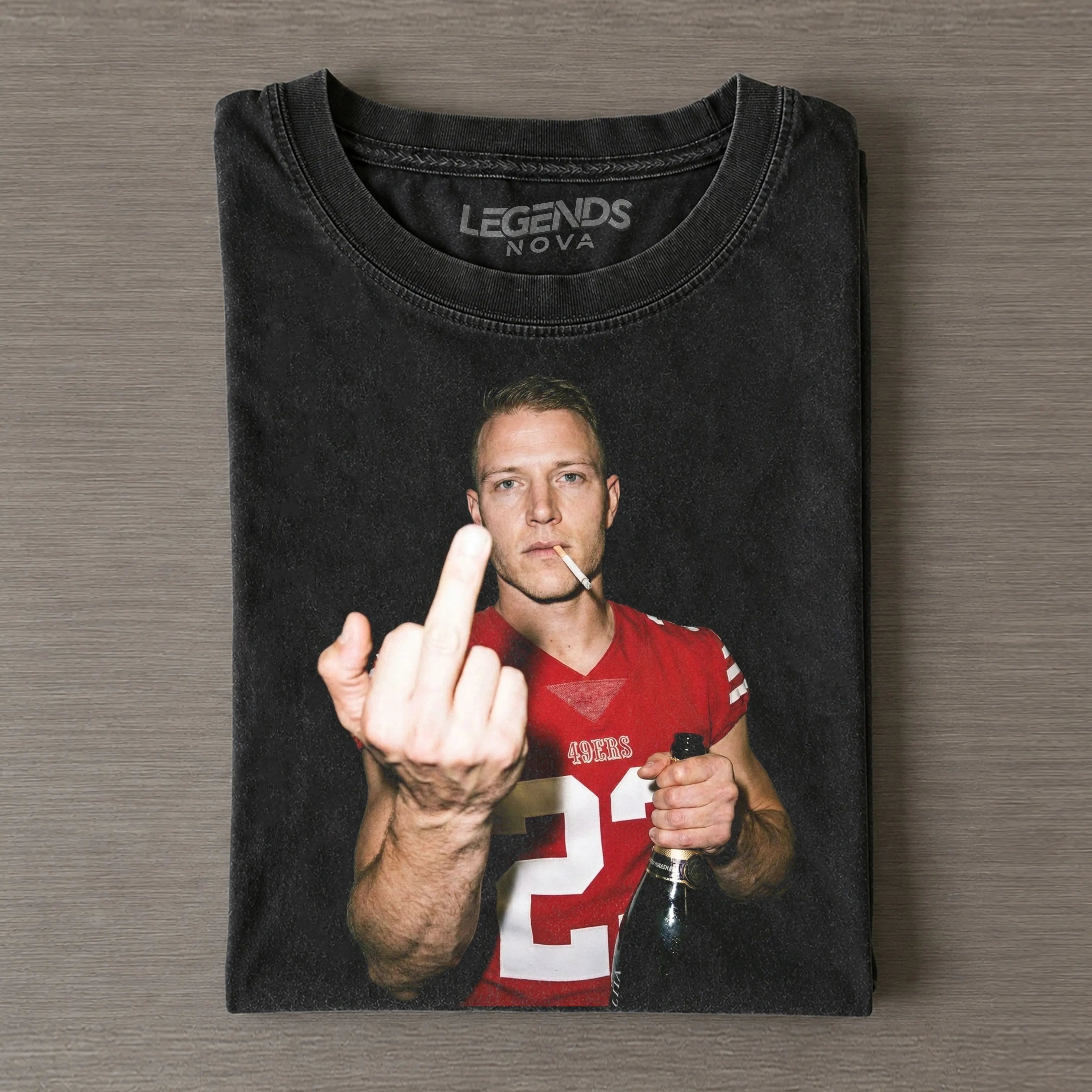 Christian McCaffrey Football Tee