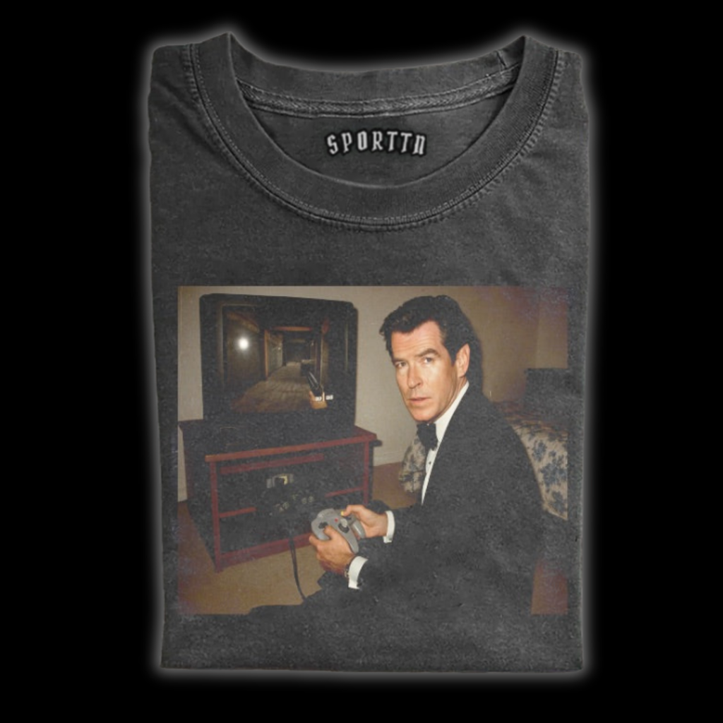 JAMES BOND RETRO GAME T-SHIRT
