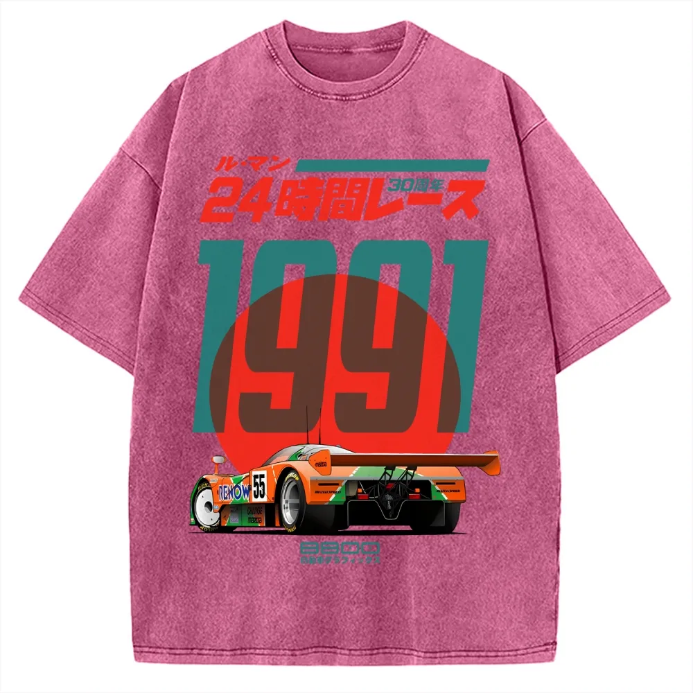 24-HOUR RACING JAPANESE VINTAGE WASHED T-SHIRT