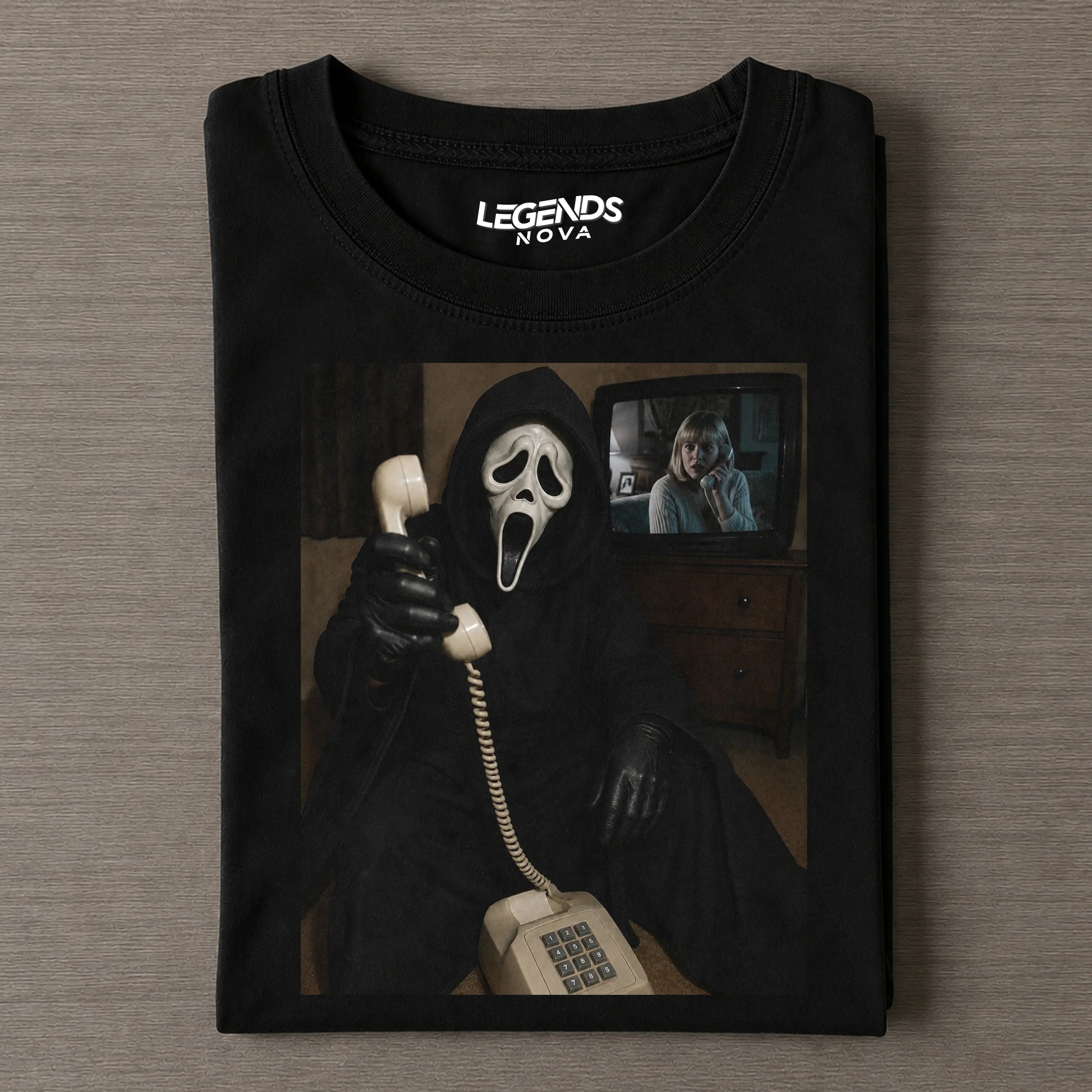 Funny Ghostface Vintage Tee