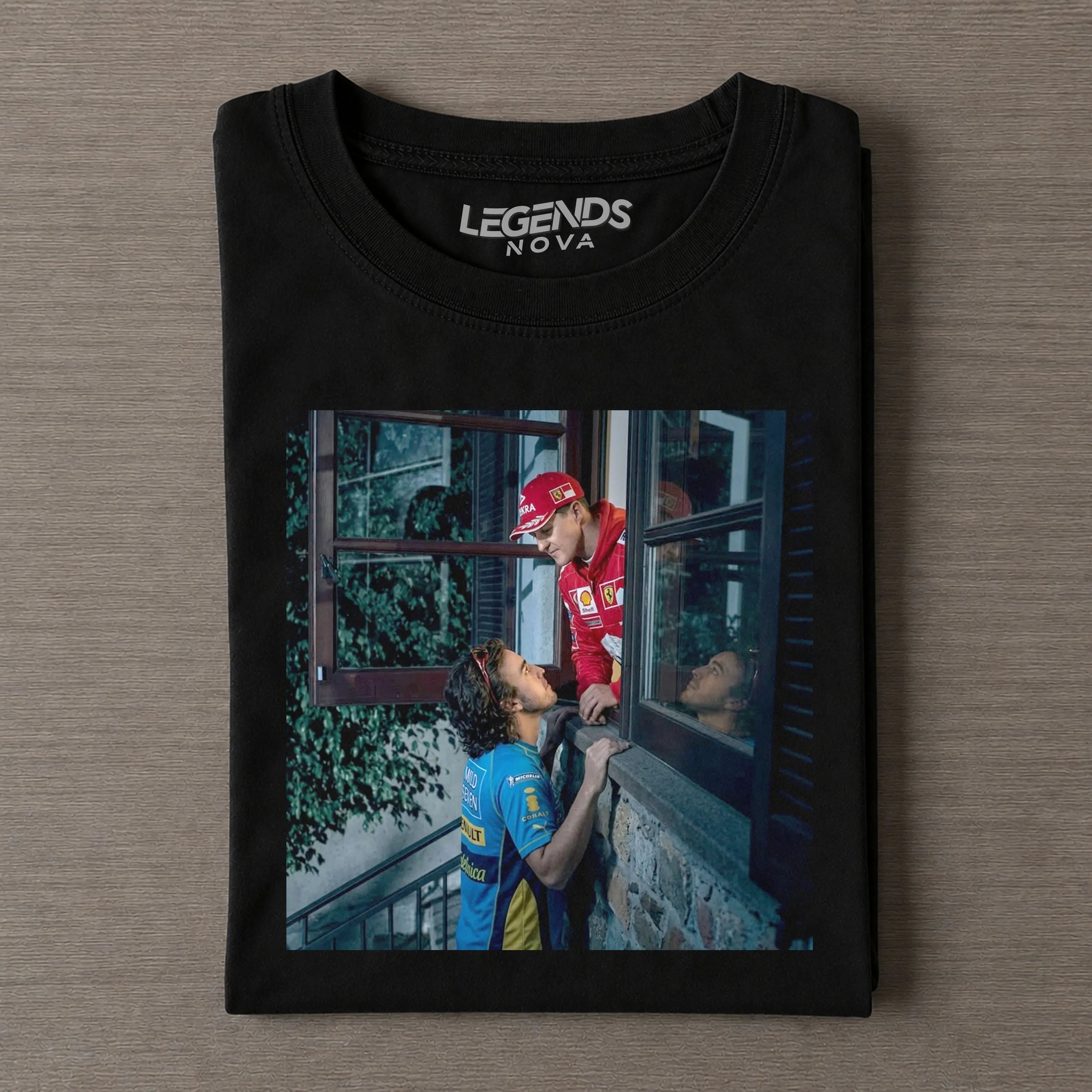 Michael Schumacher & Fernando Alonso F1 Legend T-shirt