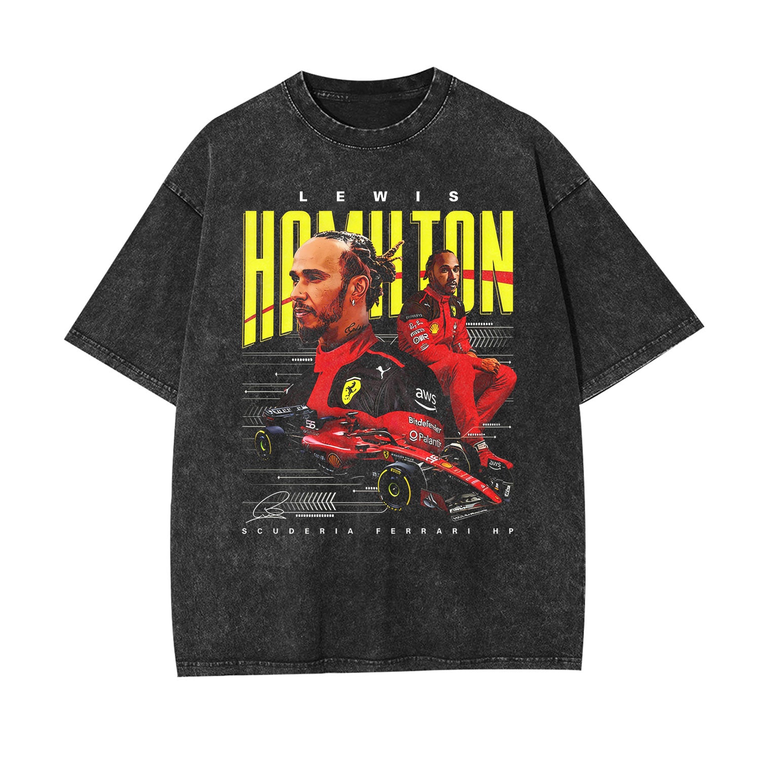 Lewis Hamilton F1 Tee/Sweatshirt/Hoodie