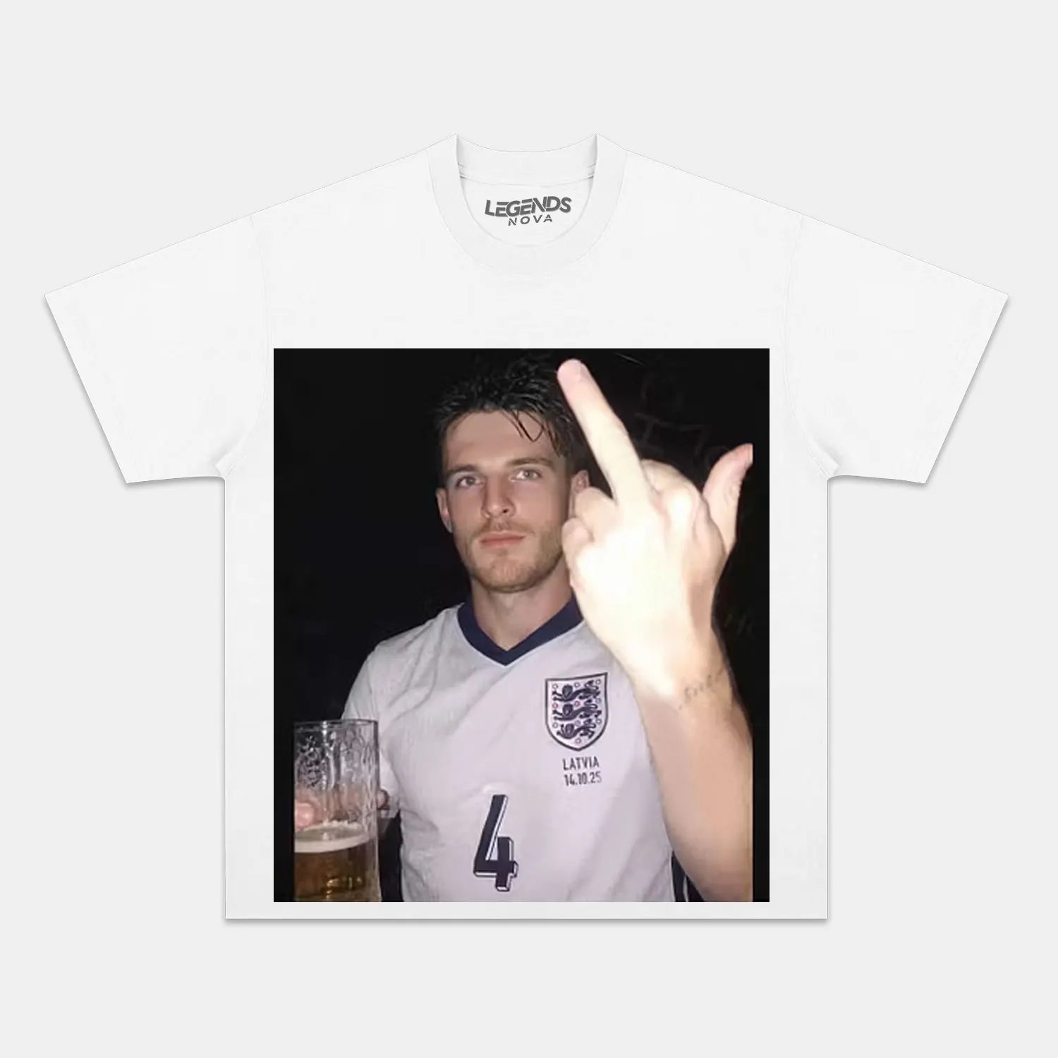 Declan Rice England Football Culture Tee