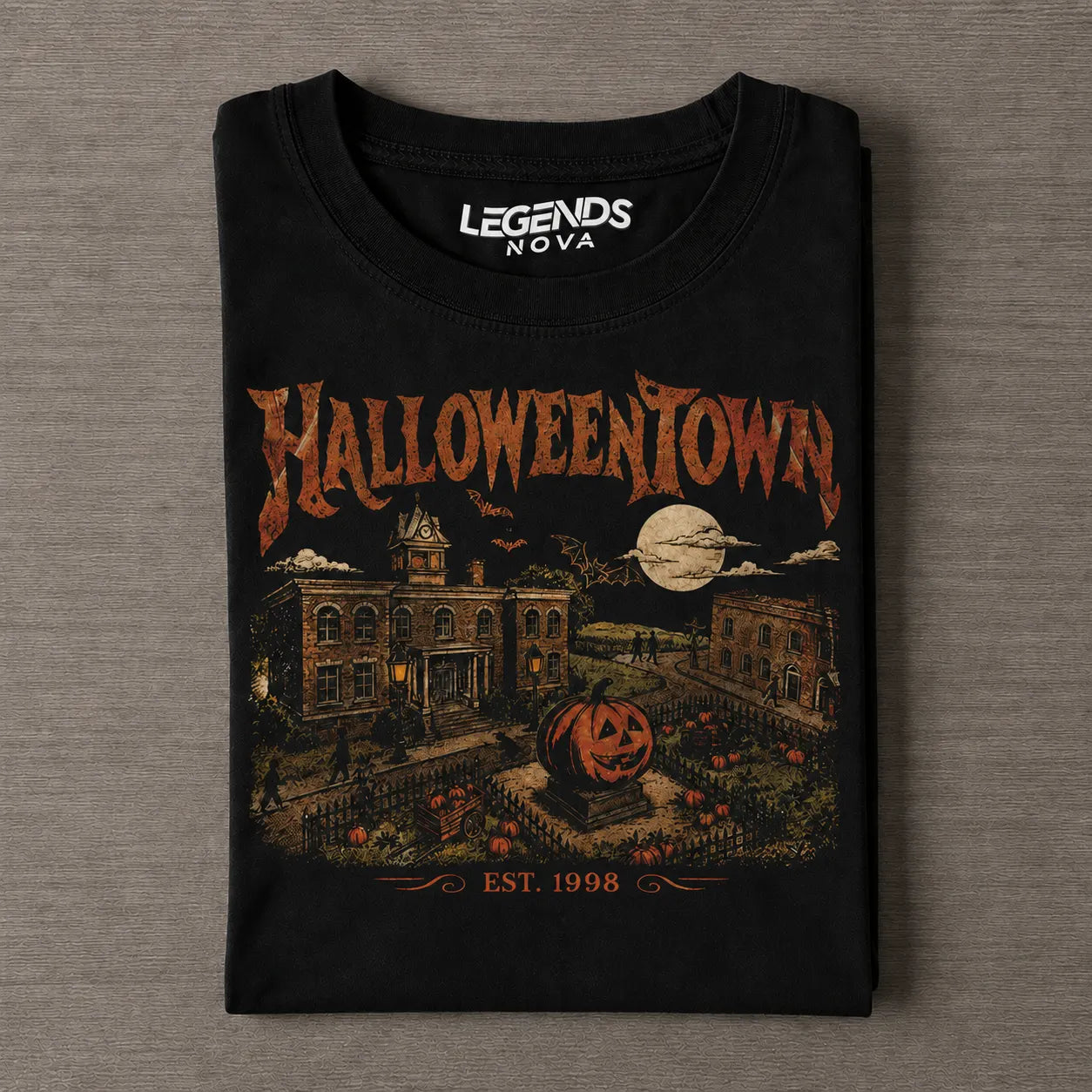 Vintage Halloween Ghost T-shirt