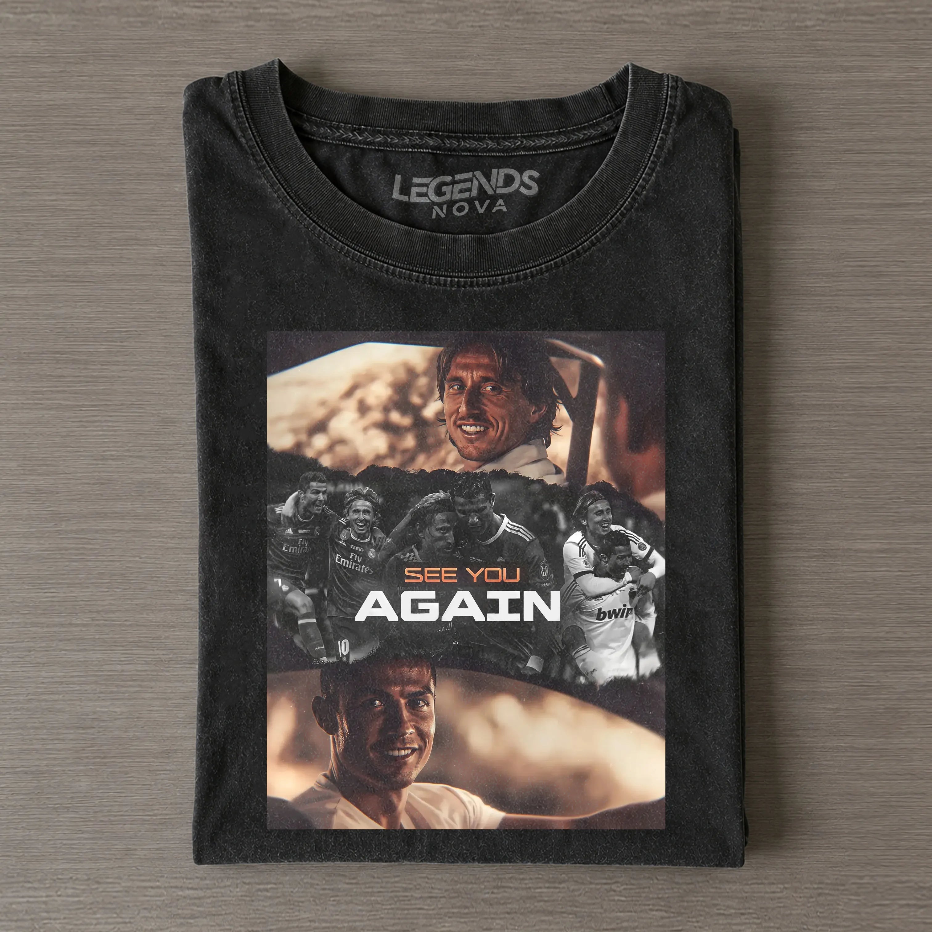 Modric & Ronaldo See You Again Tribute Tee