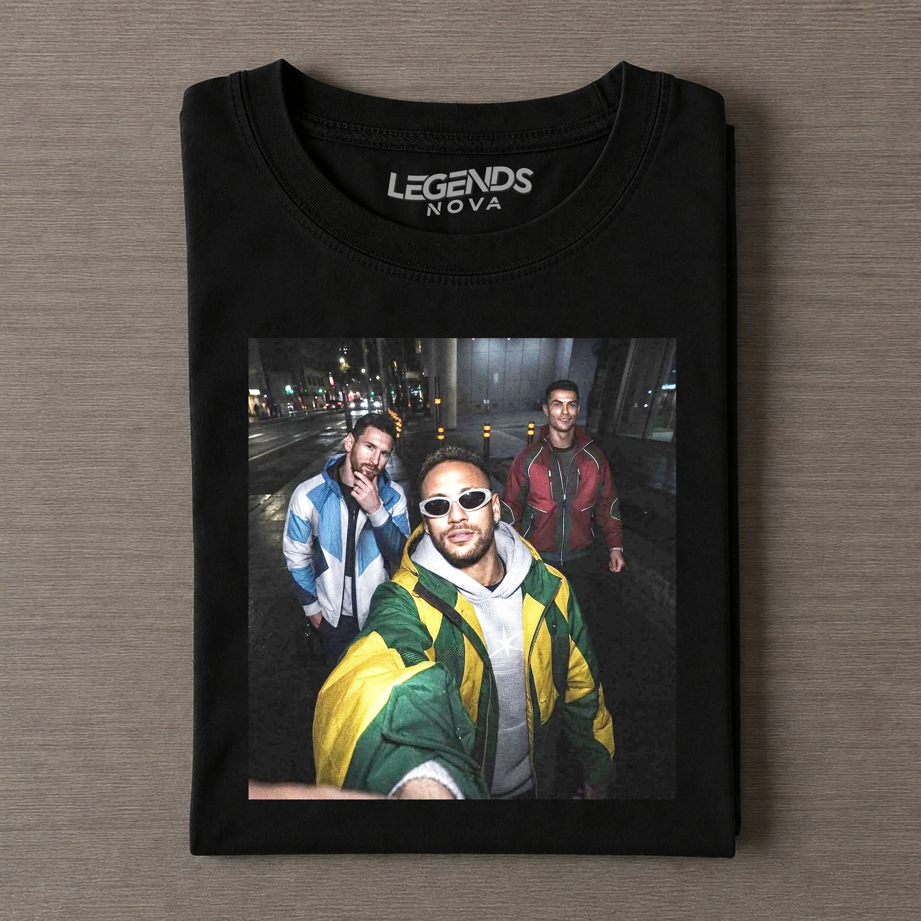 Messi & Neymar & Ronaldo The Last Dance 2026 T-shirt