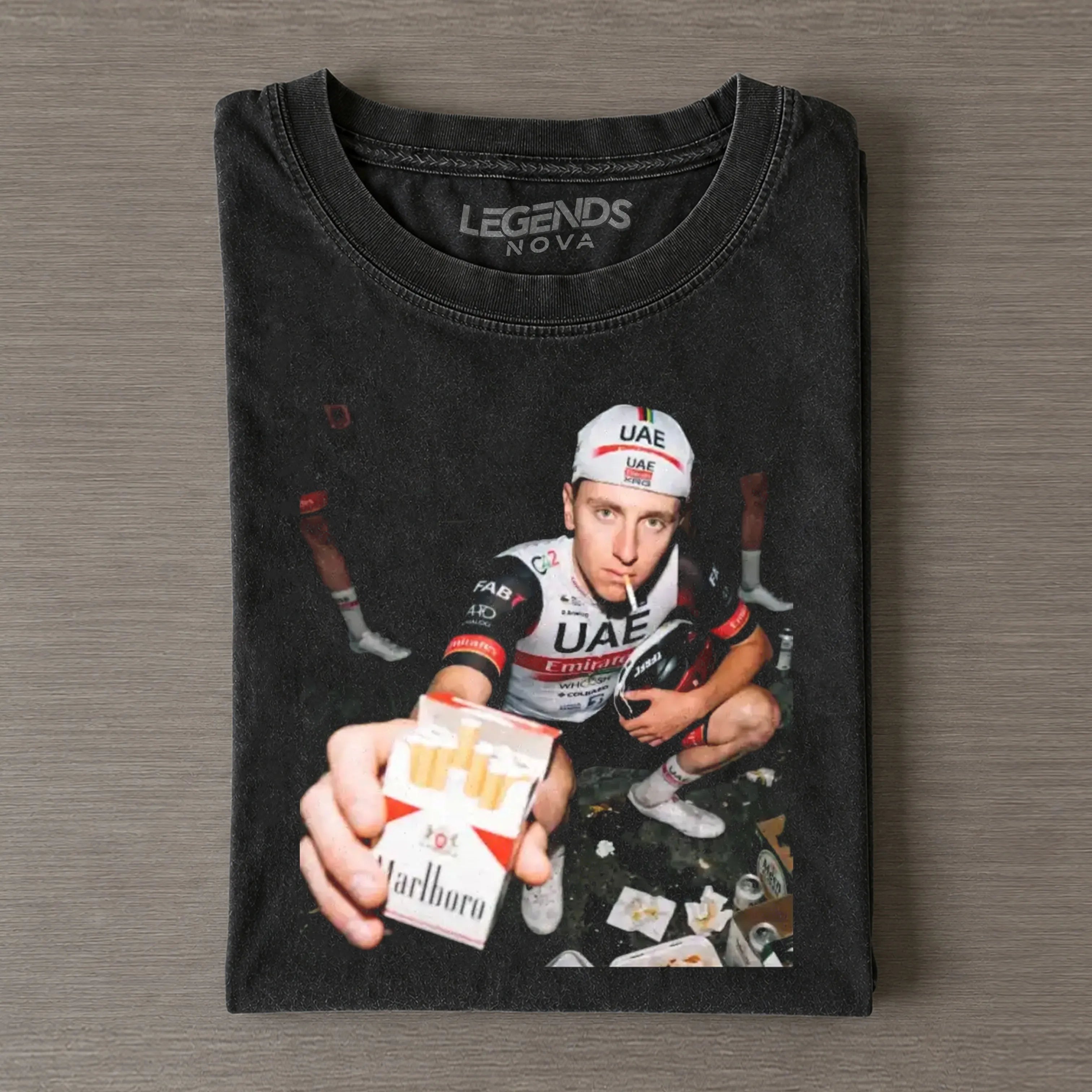 Tadej Pogačar 2026 Vintage Crying Tee