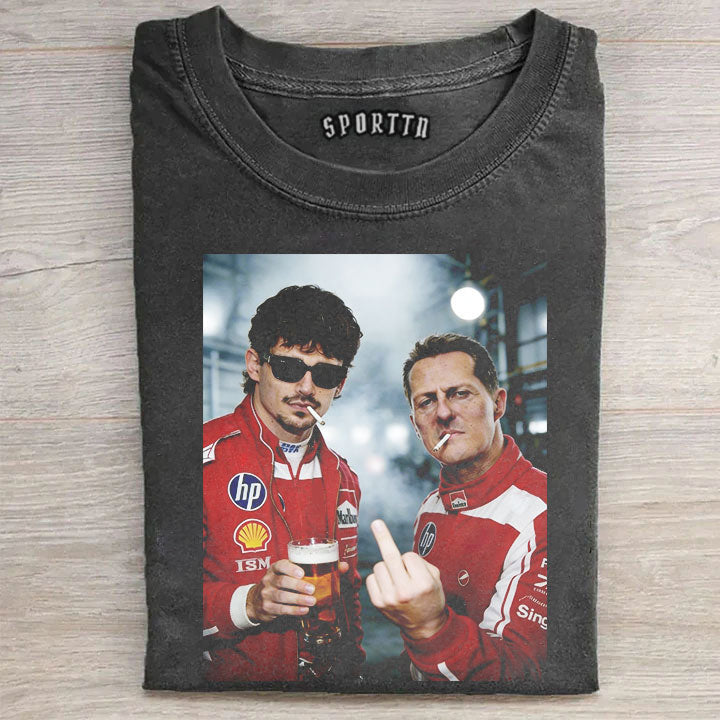 Leclerc & Schumacher's Unfiltered Moment T-shirt