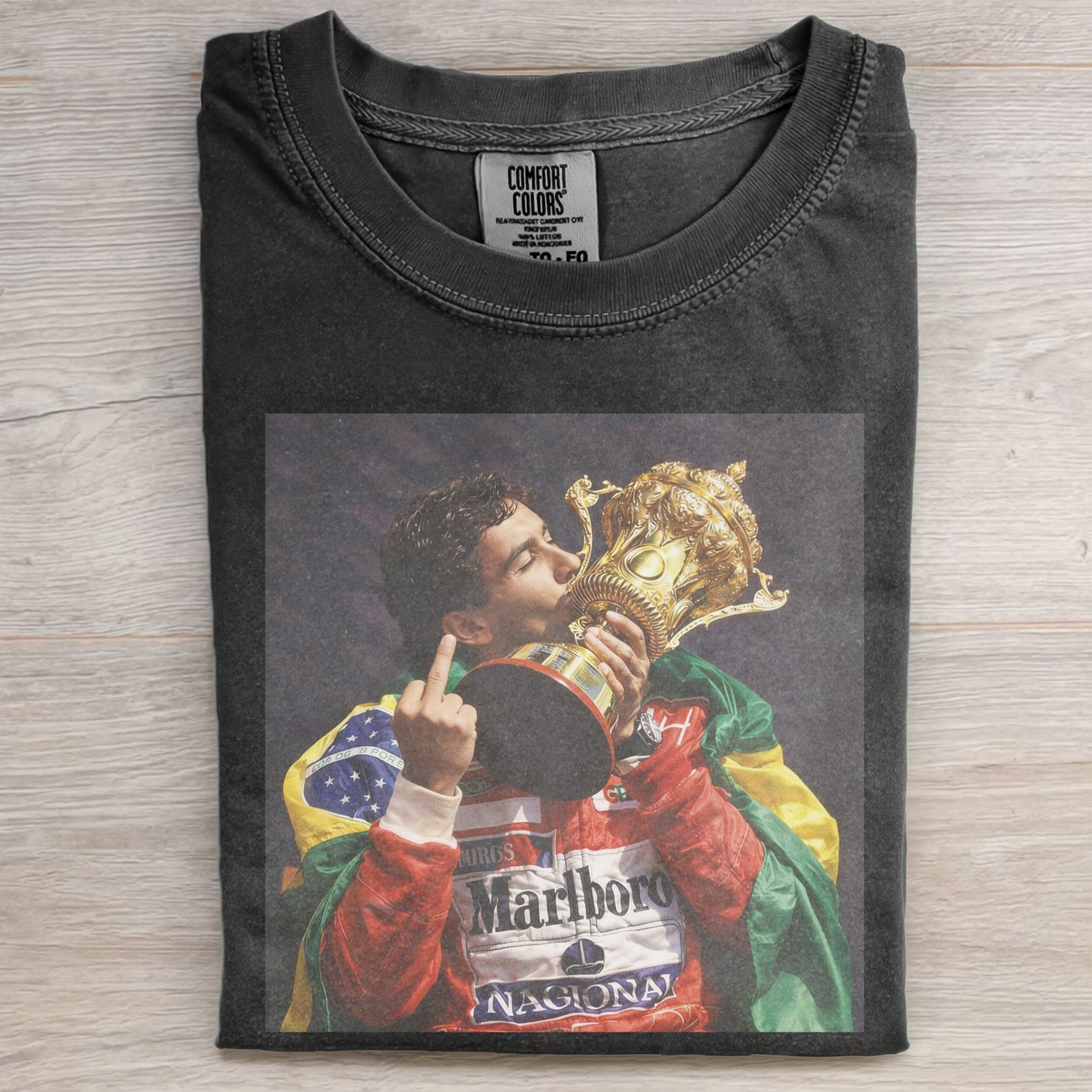 F1 Ayrton Senna Funny Meme T-Shirt