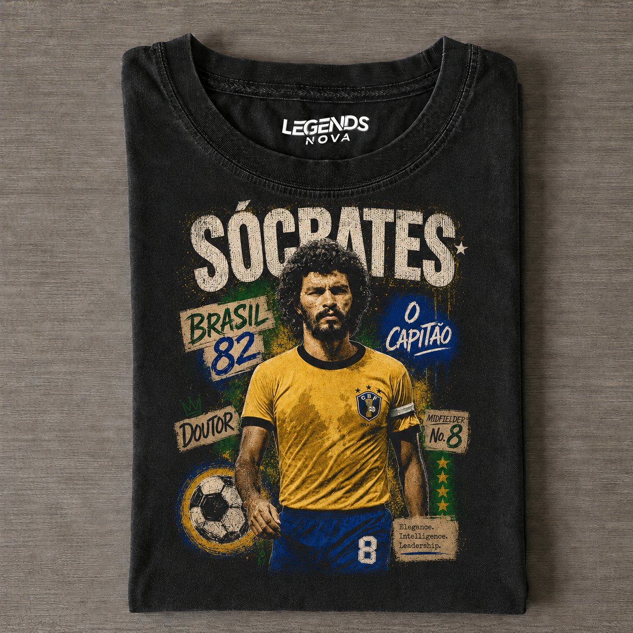 Sócrates O Capitão T-Shirt
