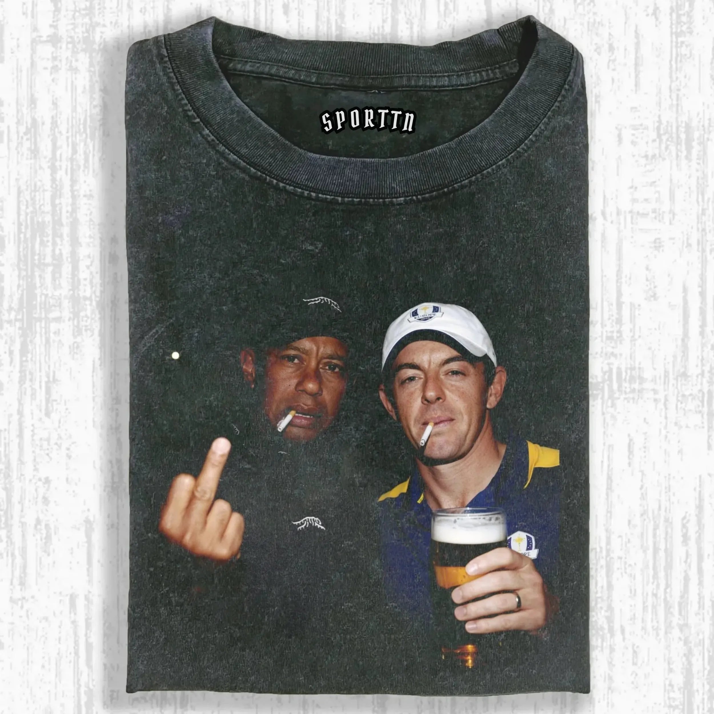 Rory mcllroy & Tiger Woods Tee