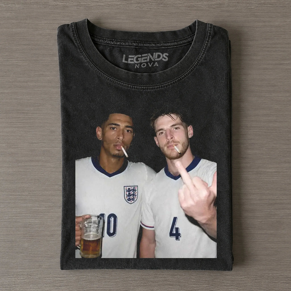 Jude Bellingham & Declan Rice England Tee