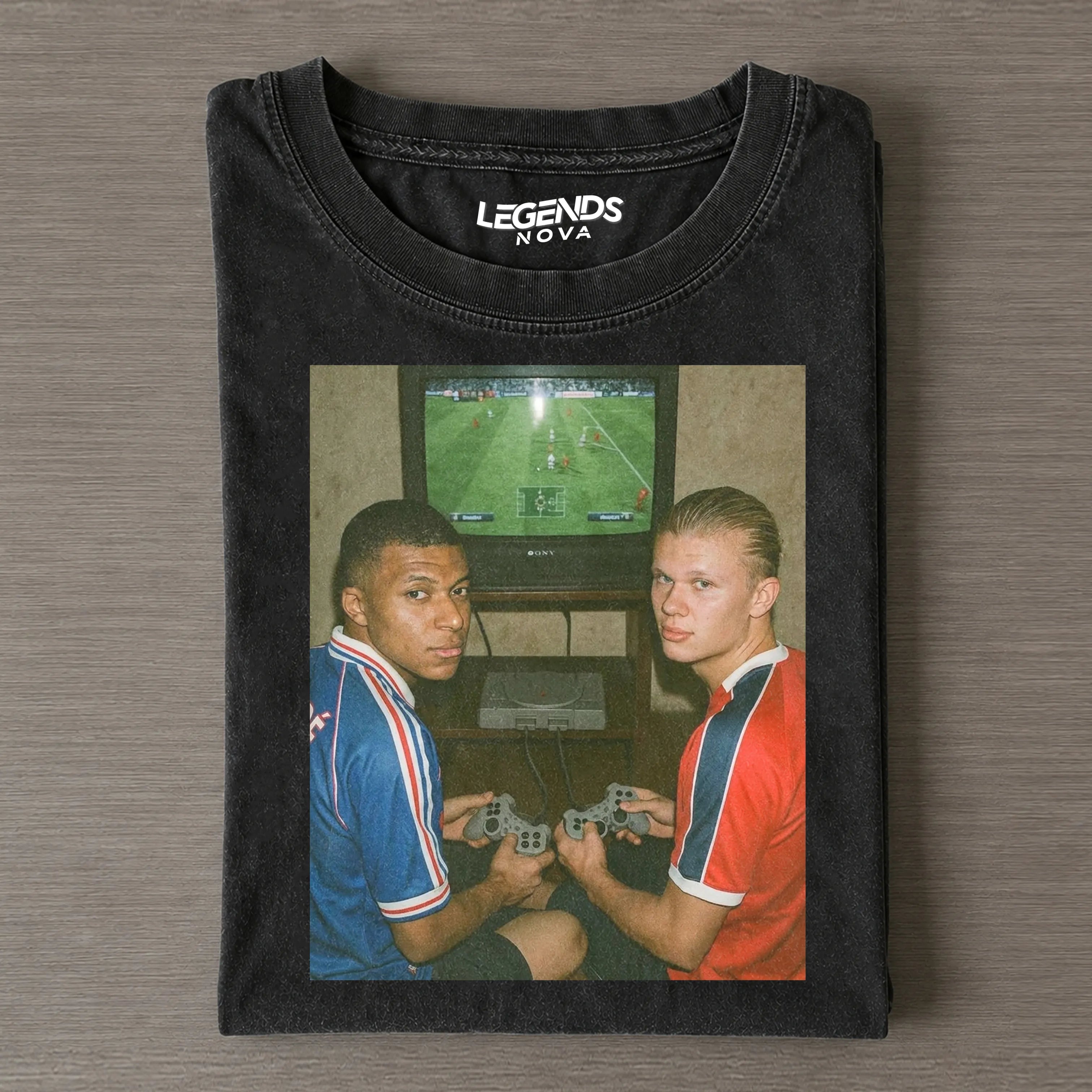 Funny Kylian Mbappe & Erling Haaland Tee