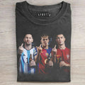 Messi & Cristiano Ronaldo & Lamine Yamal T-Shirt