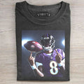 Lamar Jackson NFL #8 T-shirt