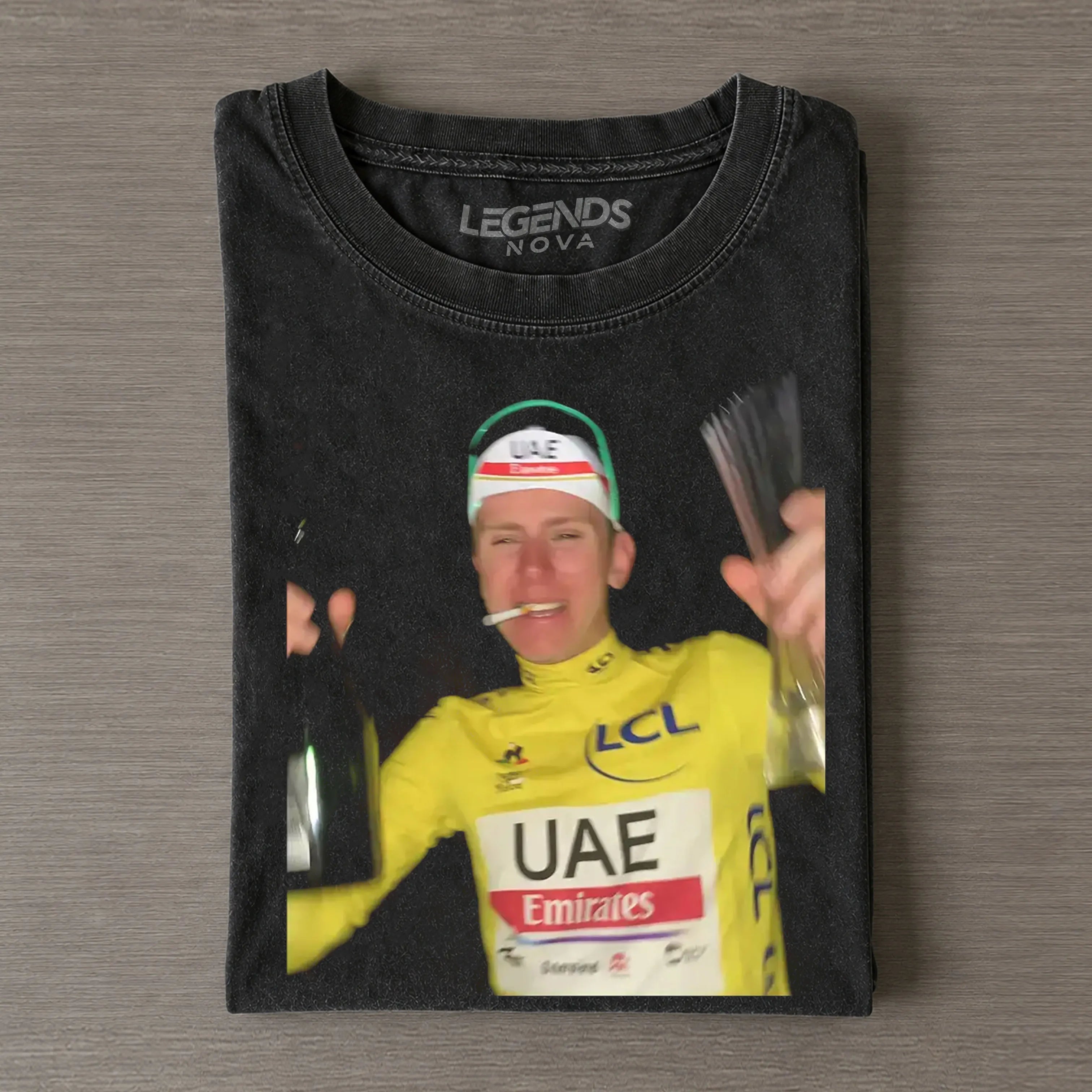 Tadej Pogačar 2026 Vintage Crying Tee