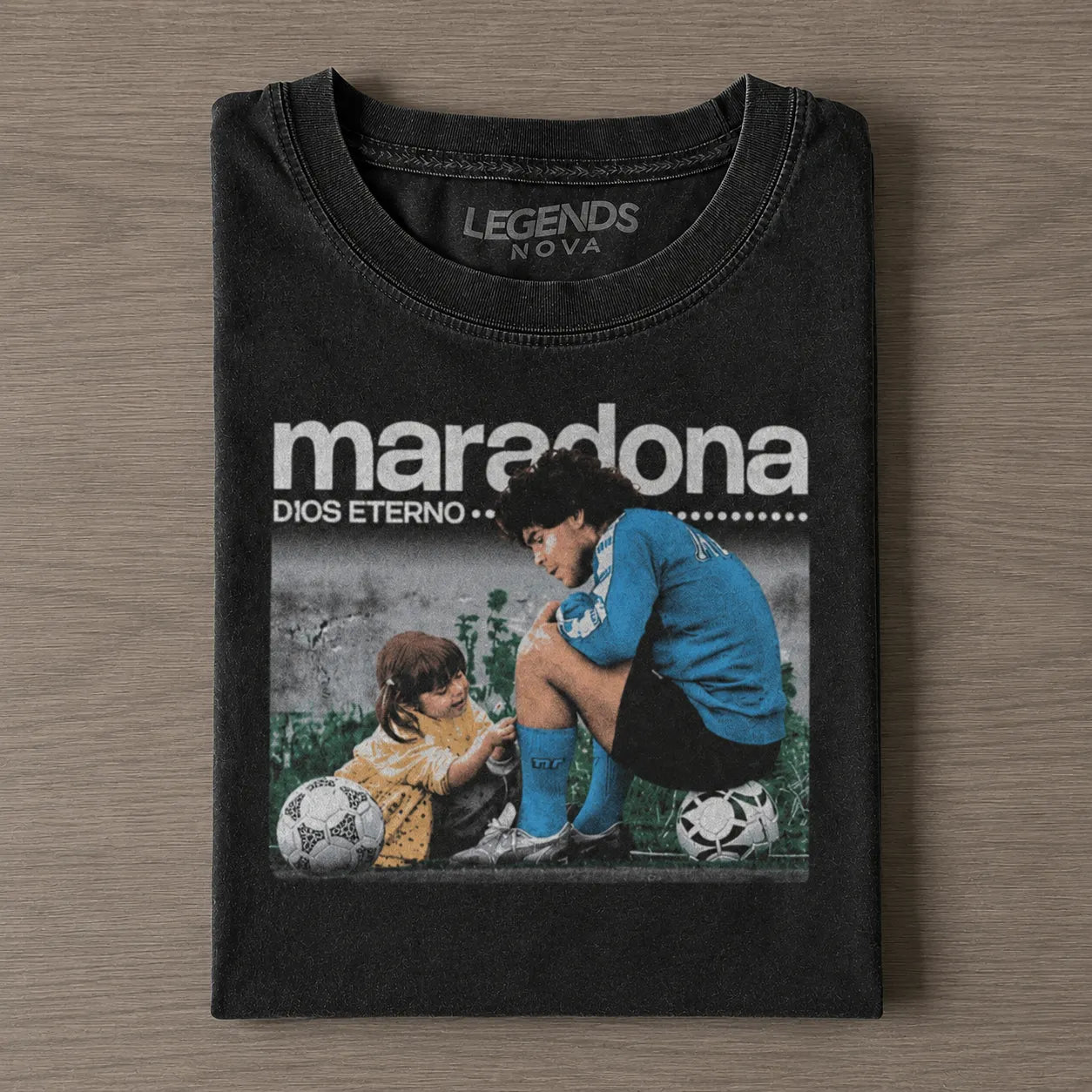 Diego Maradona D10S Eternal Family Love Vintage T-Shirt