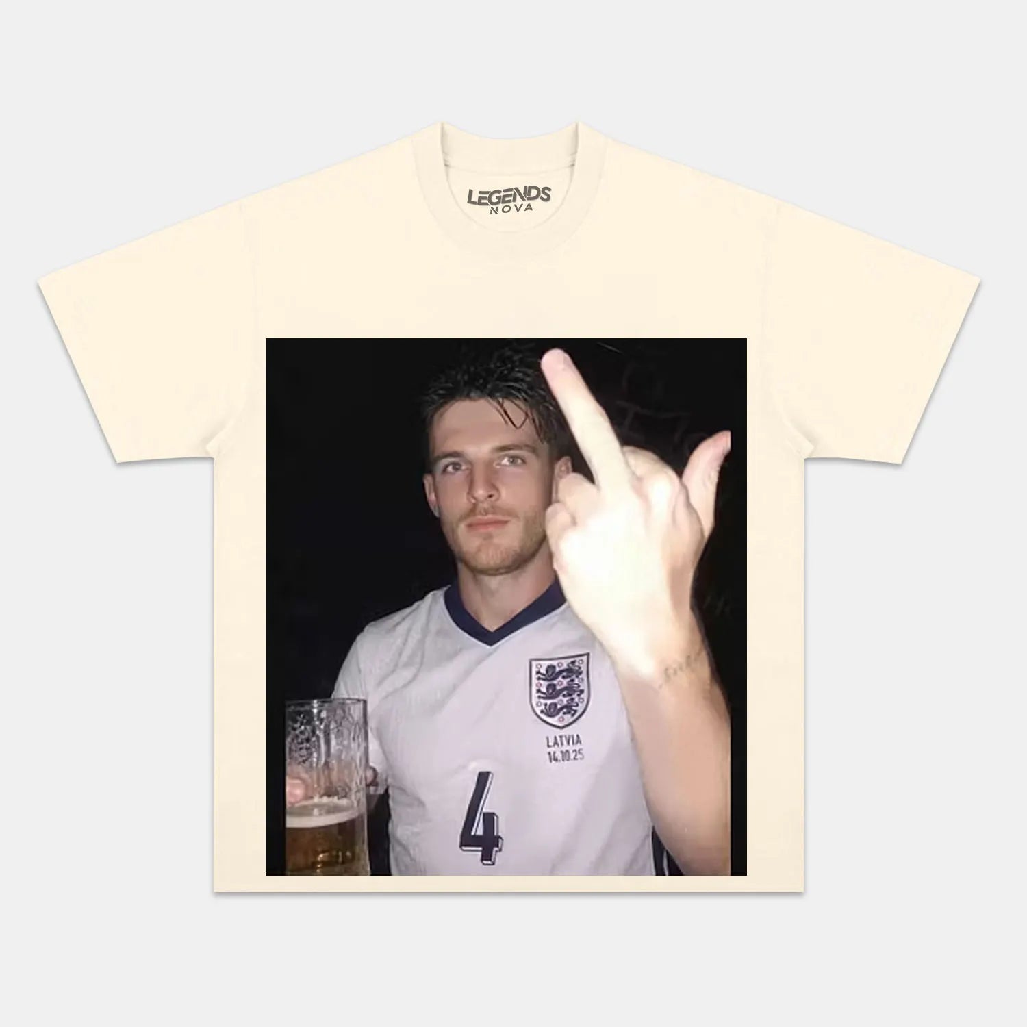 Declan Rice England Football Culture Tee