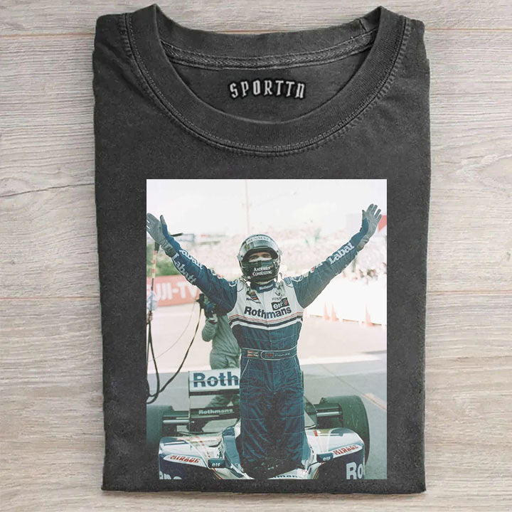 Jacques Villeneuve Classic Retro T-shirt