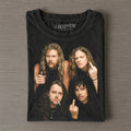 Metallica Vintage Rock Band Graphic T‐Shirt