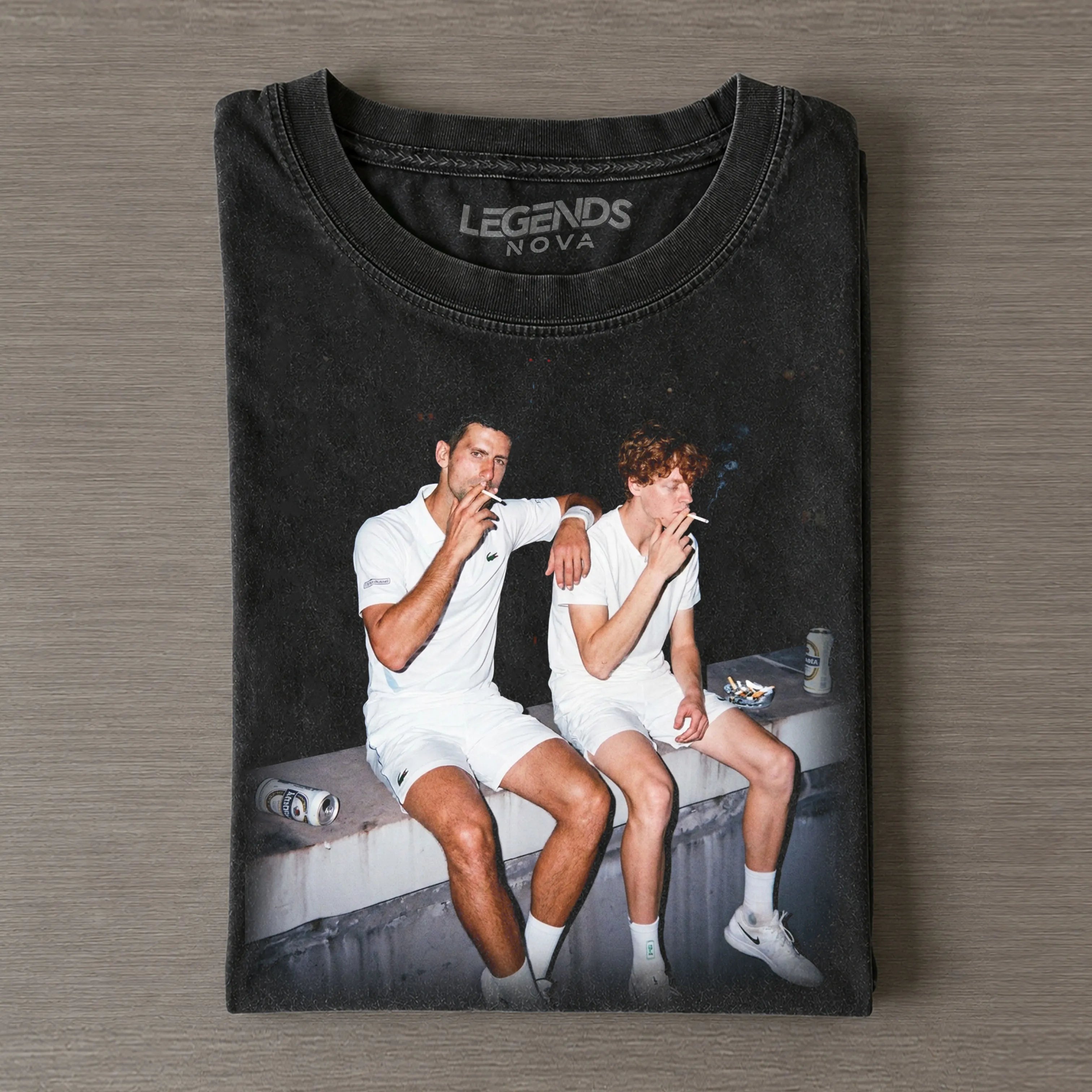 Wimbledon 2026 Men's Singles Germany Novak Djokovic & Italy Jannik Sinner Tennis T-shirt