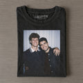 Novak Djokovic & Jannik Sinner Tennis graphic T-shirt
