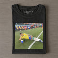 Neymar Chilling On Pitch Meme Tee