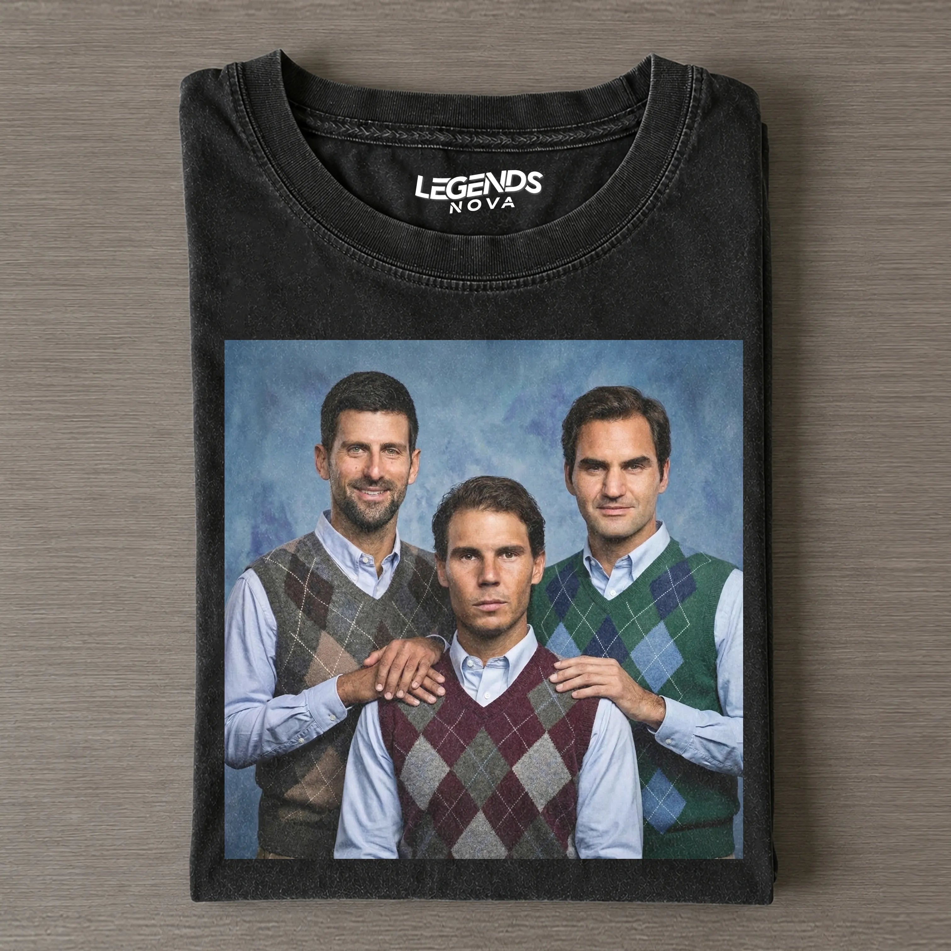 Funny Djokovic & Nadal & Federer Tee
