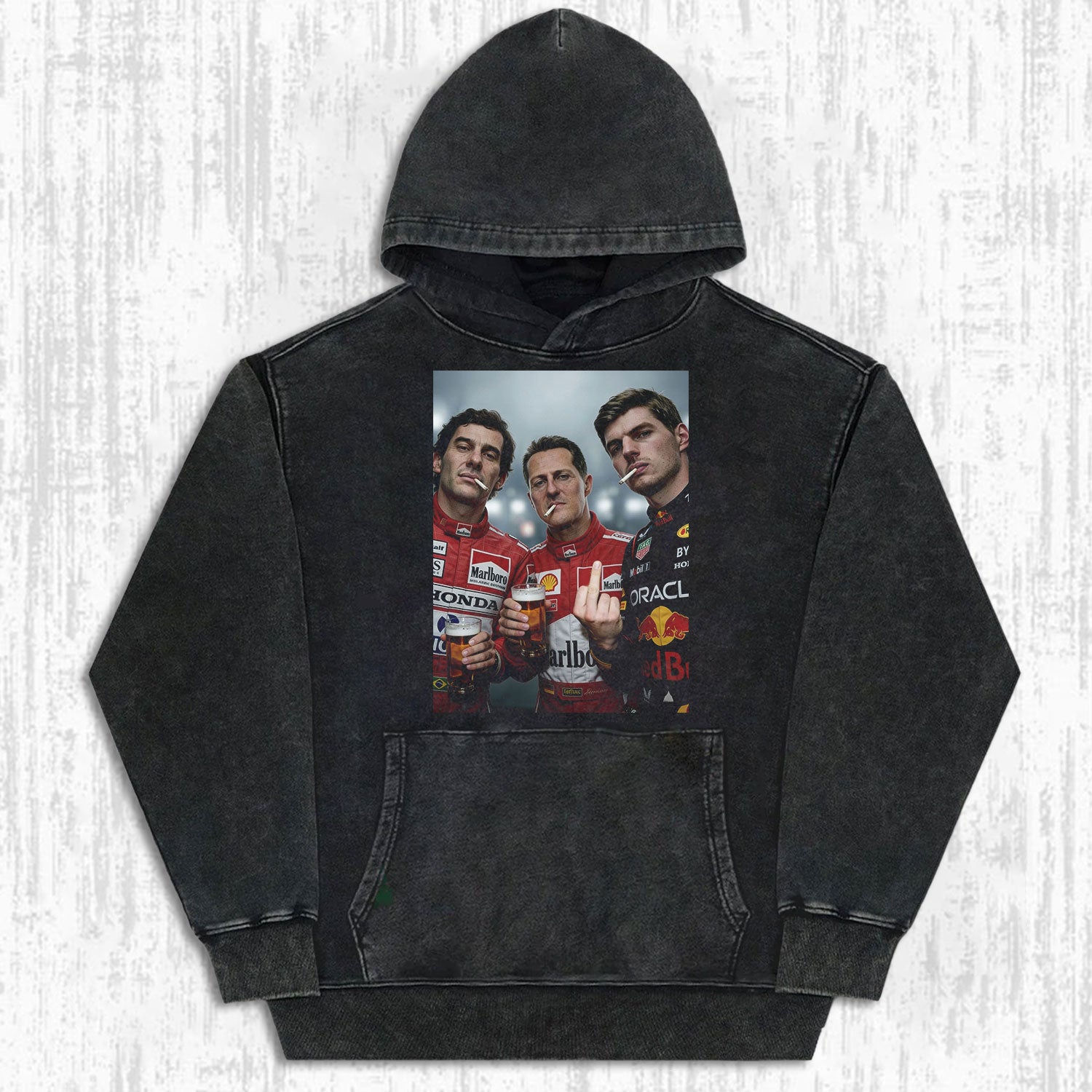 F1 Three Kings Together:Senna & Michael Schumacher & Max Verstappen T-shirt