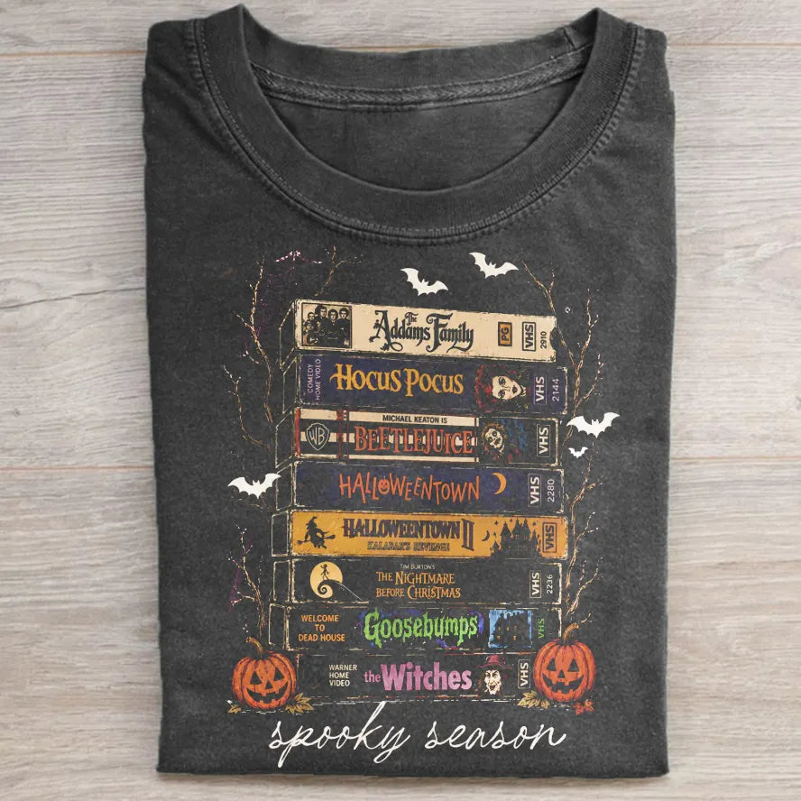 Vintage Halloween VHS T-shirt
