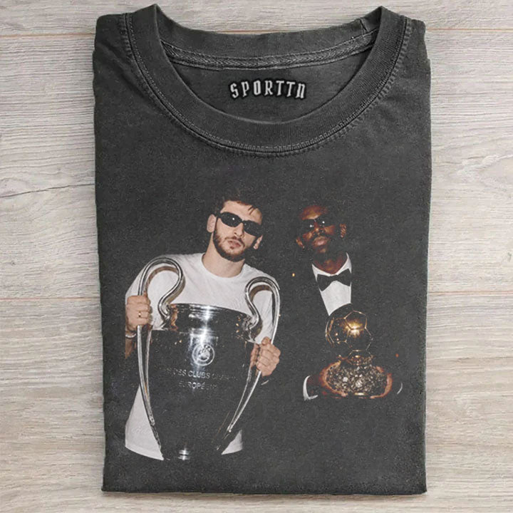 Khvicha Kvaratskhelia &Ousmane Dembélé Tee