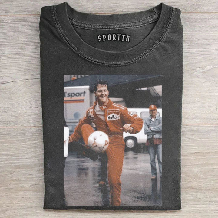 Schumi Off The Track Classic Retro T-shirt