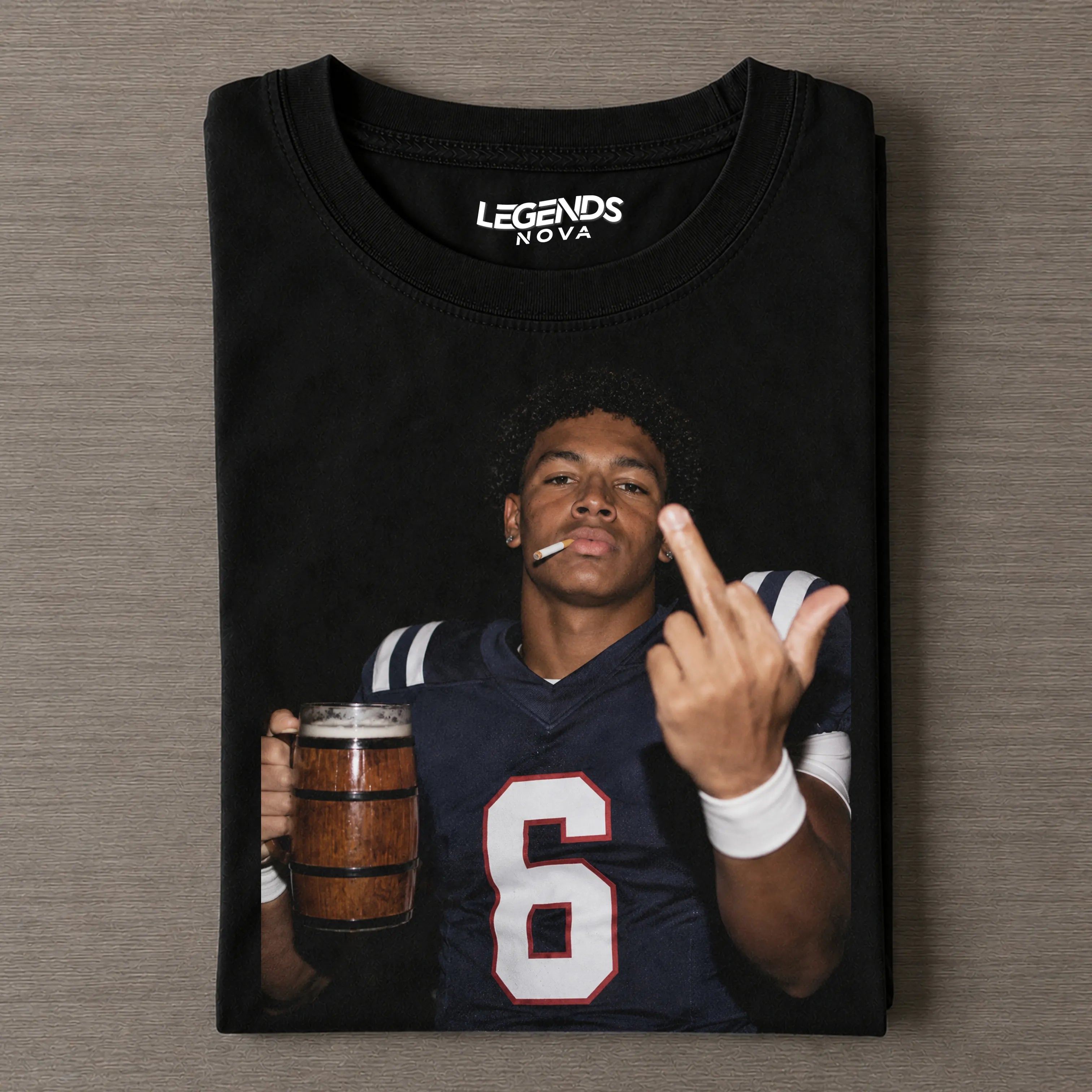 Trinidad Chambliss Football Tee