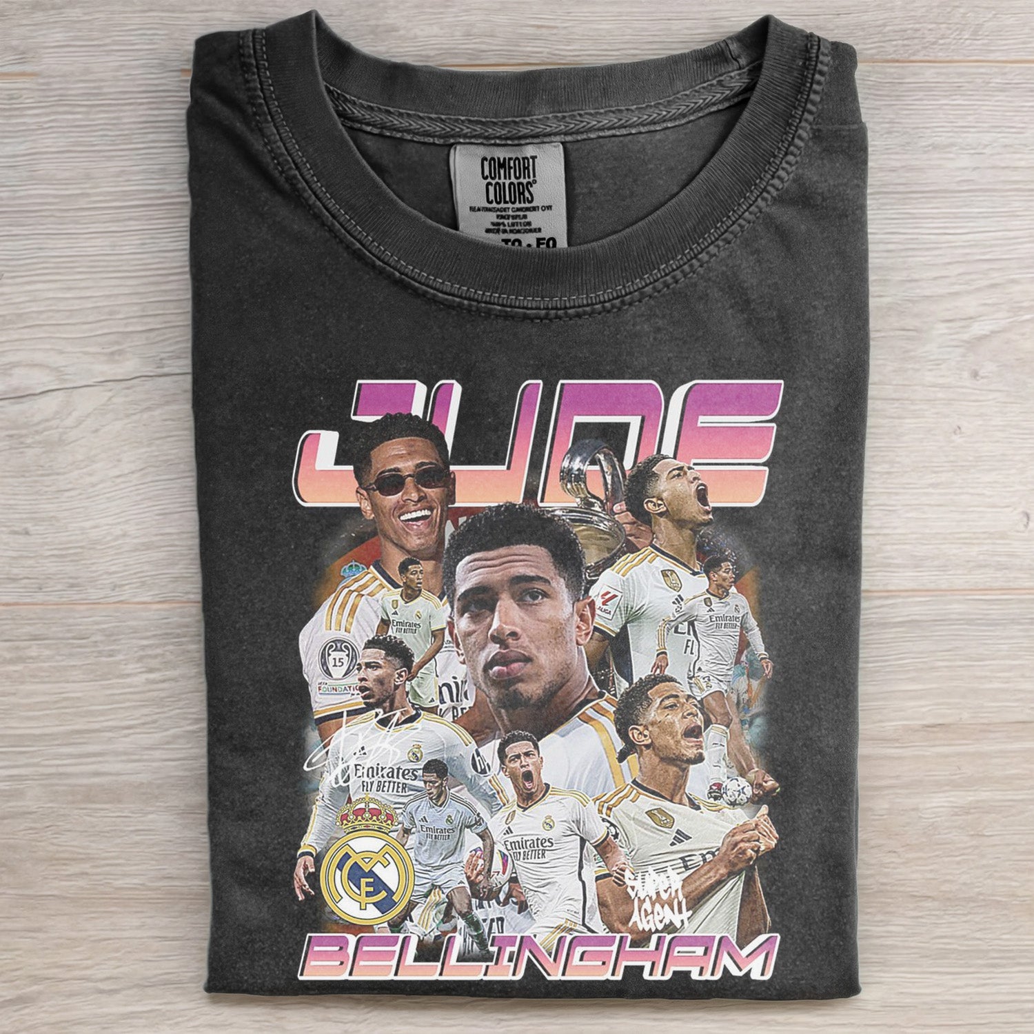 Bootleg Vintage 90's Jude Bellingham Collection T-shirt