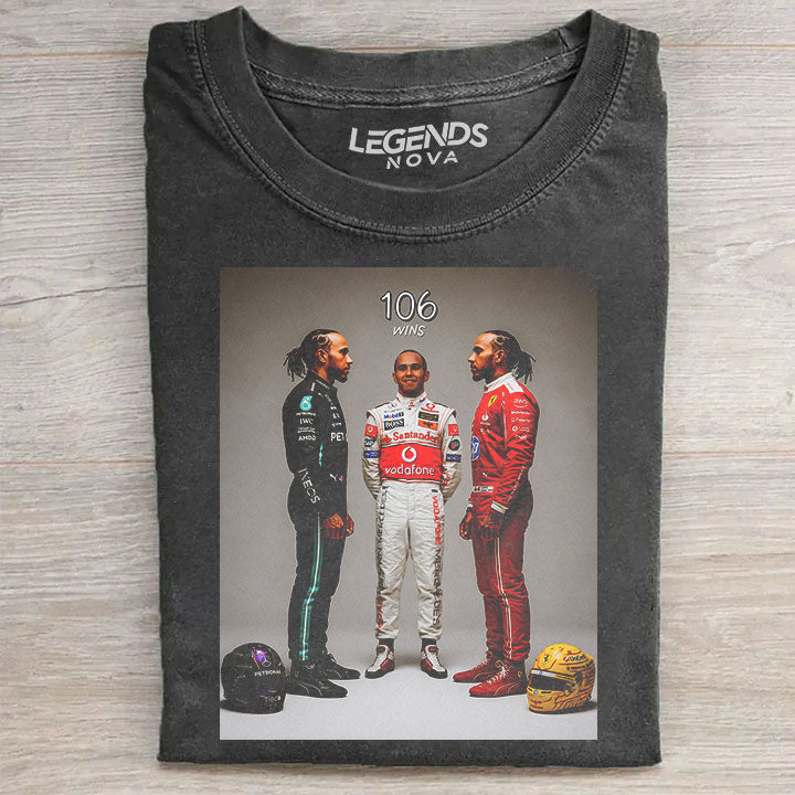 Lewis Hamilton F1 Retro T-shirt