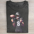 Lamar Jackson NFL Baltimore Ravens “THE NEXT FLIGHT” #8 T-shirt