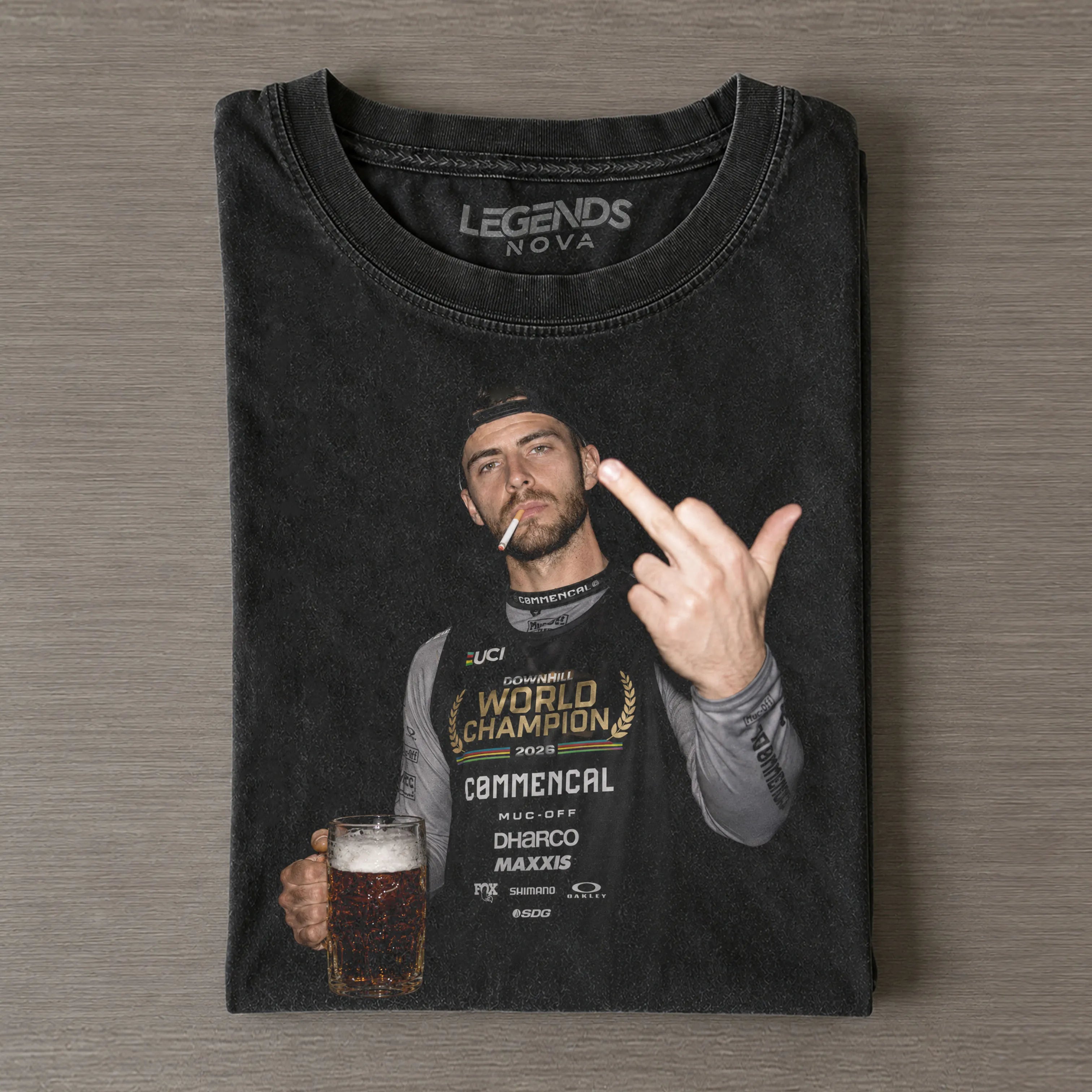 Amaury Pierron 2026 UCI MTB DHI World Champs T-shirt