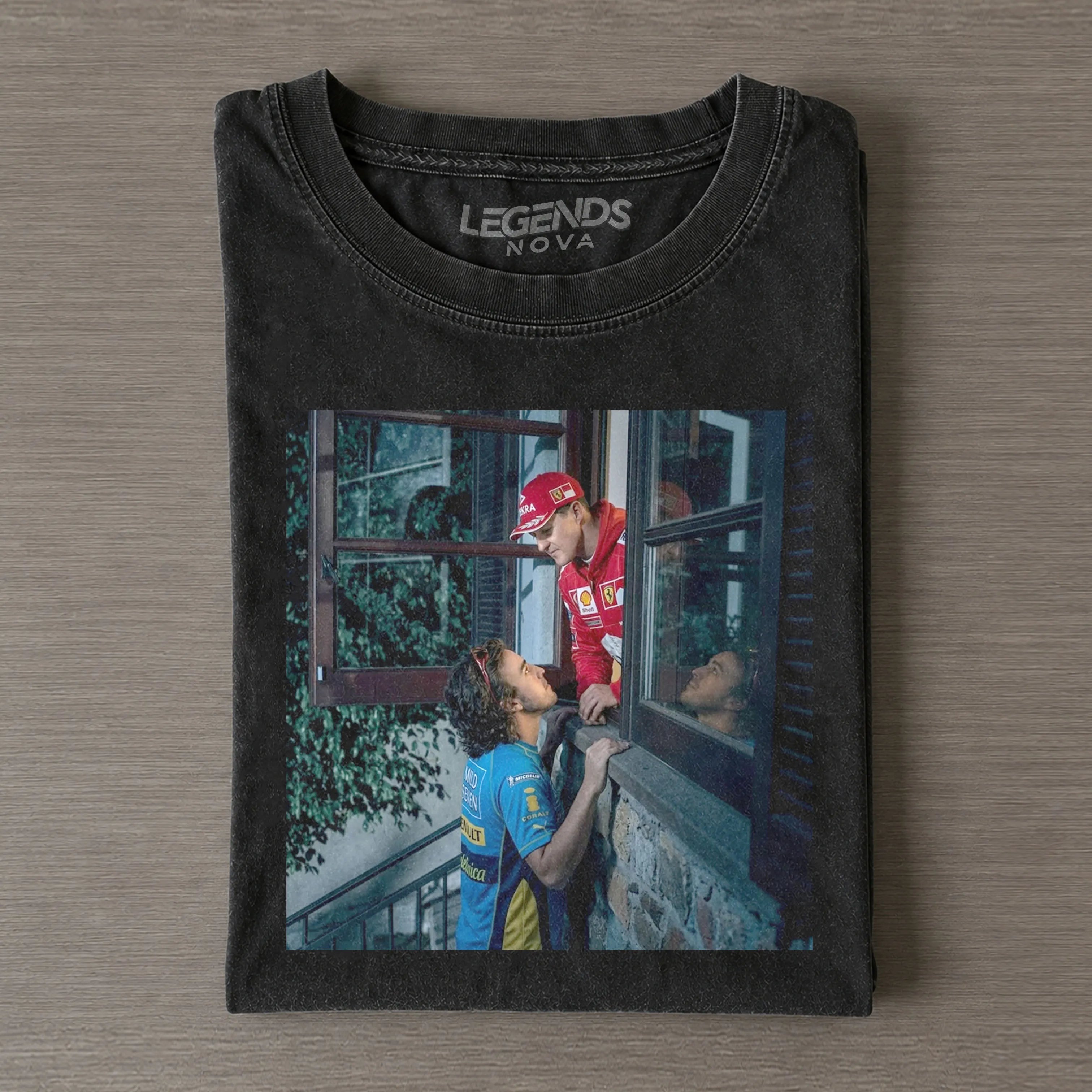 Michael Schumacher & Fernando Alonso F1 Legend T-shirt