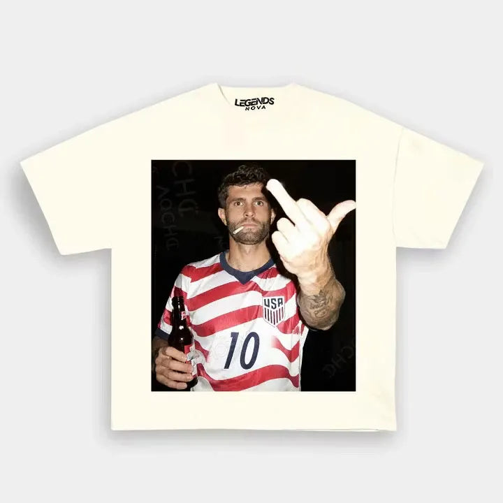 Christian Pulisic USA Soccer Style Tee 3