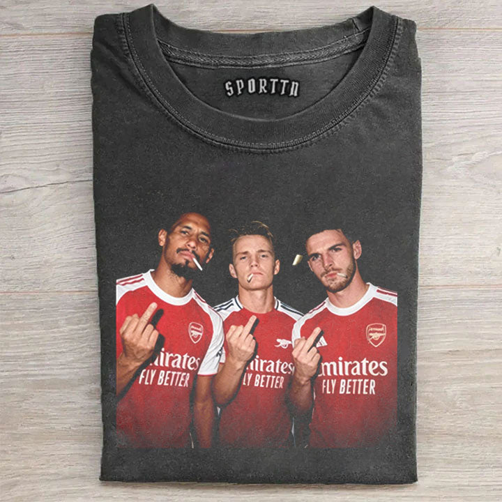 Arsenal-William Saliba & Martin Odegaard & Declan Rice Tee