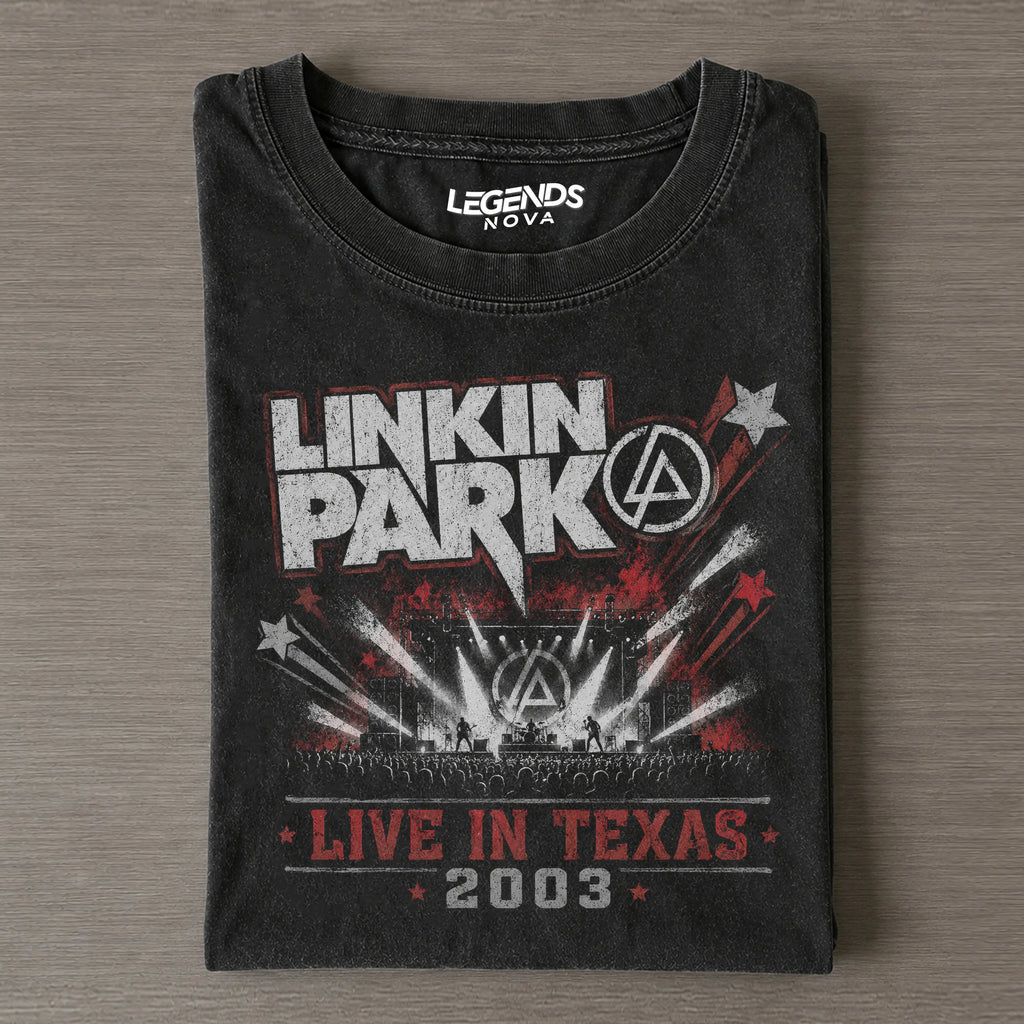 Linkin Park LIVE IN TEXAS Vintage Tee
