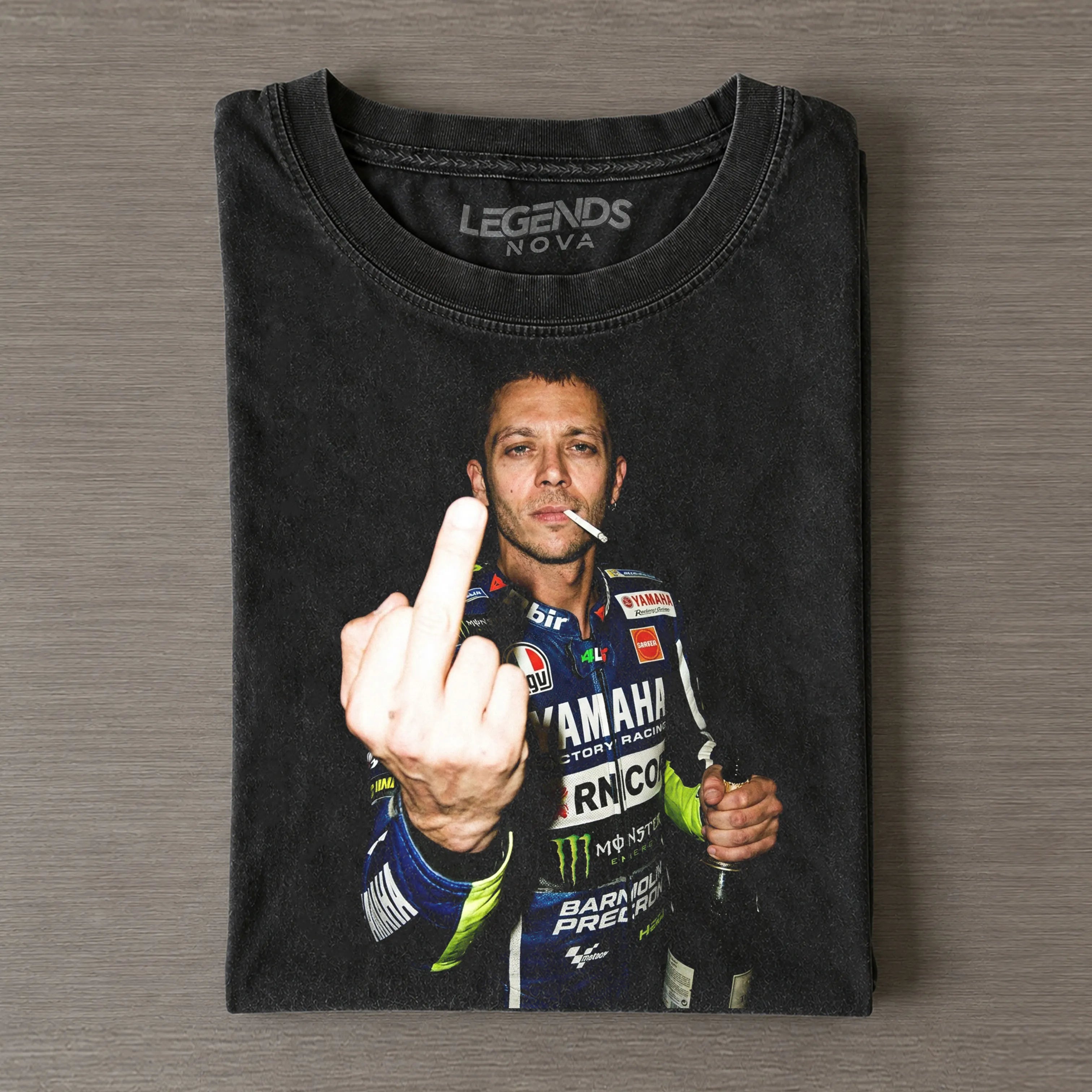 The Doctor Valentino Rossi #46 GOAT Moto GP Retro Tee