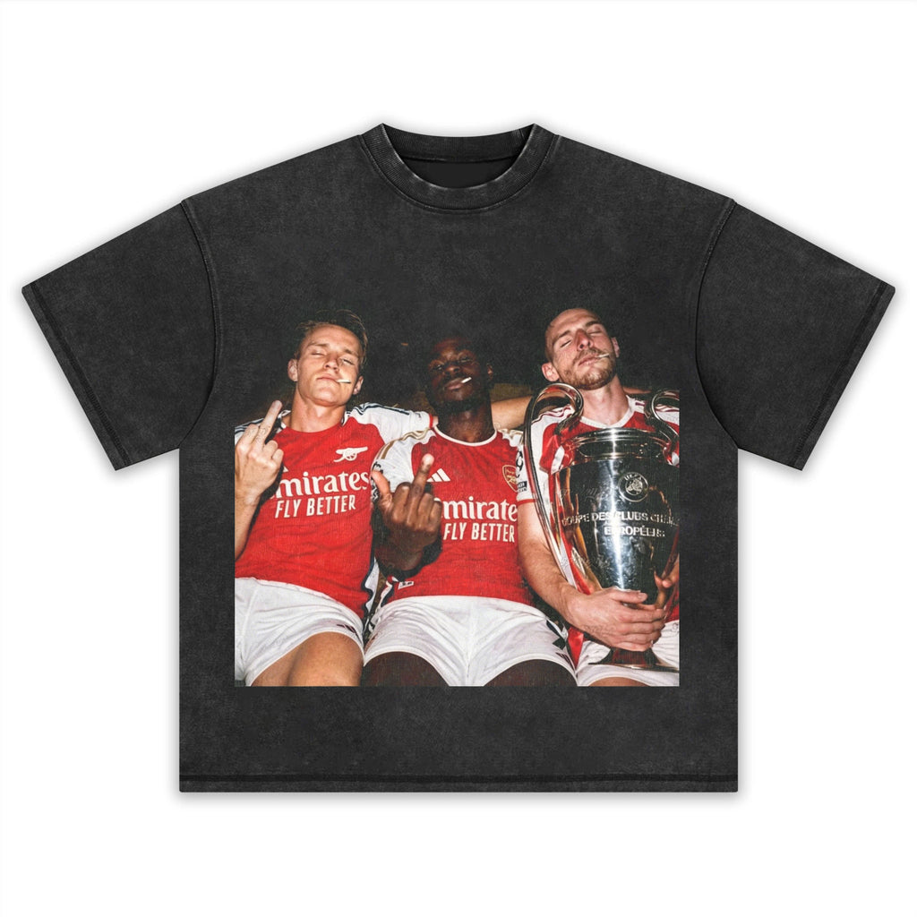 Arsenal-Declan Rice & Bukayo Saka & Martin Odegaard Tee