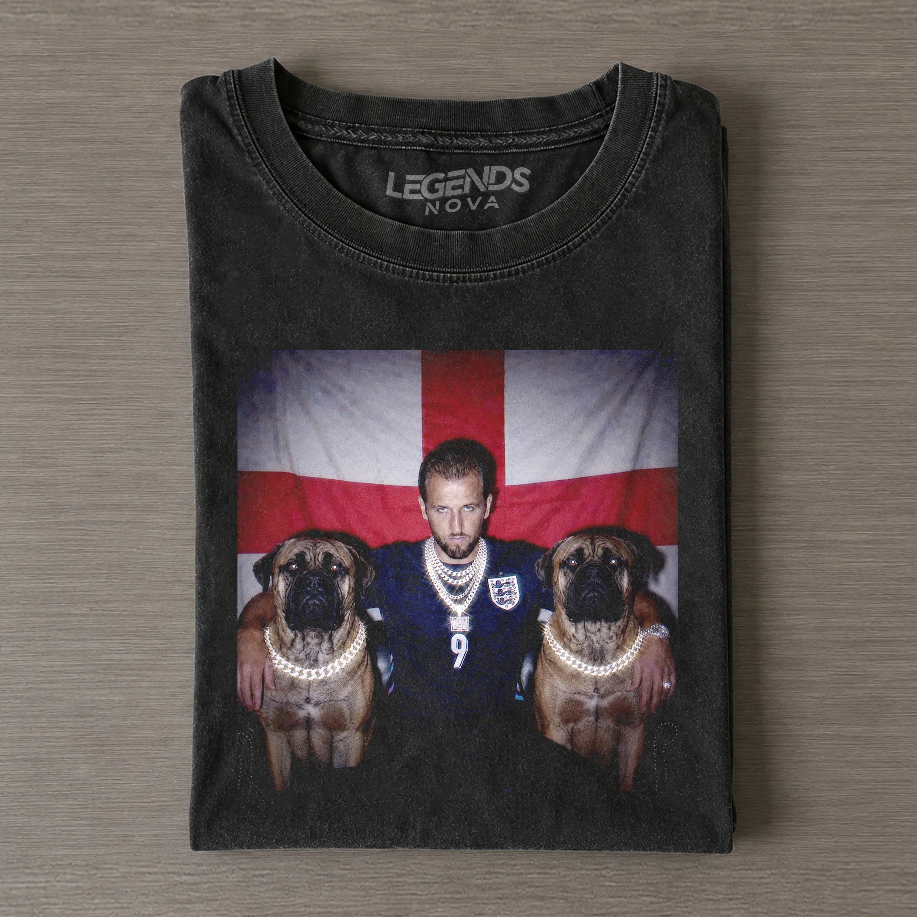 England Funny Vintage Tee